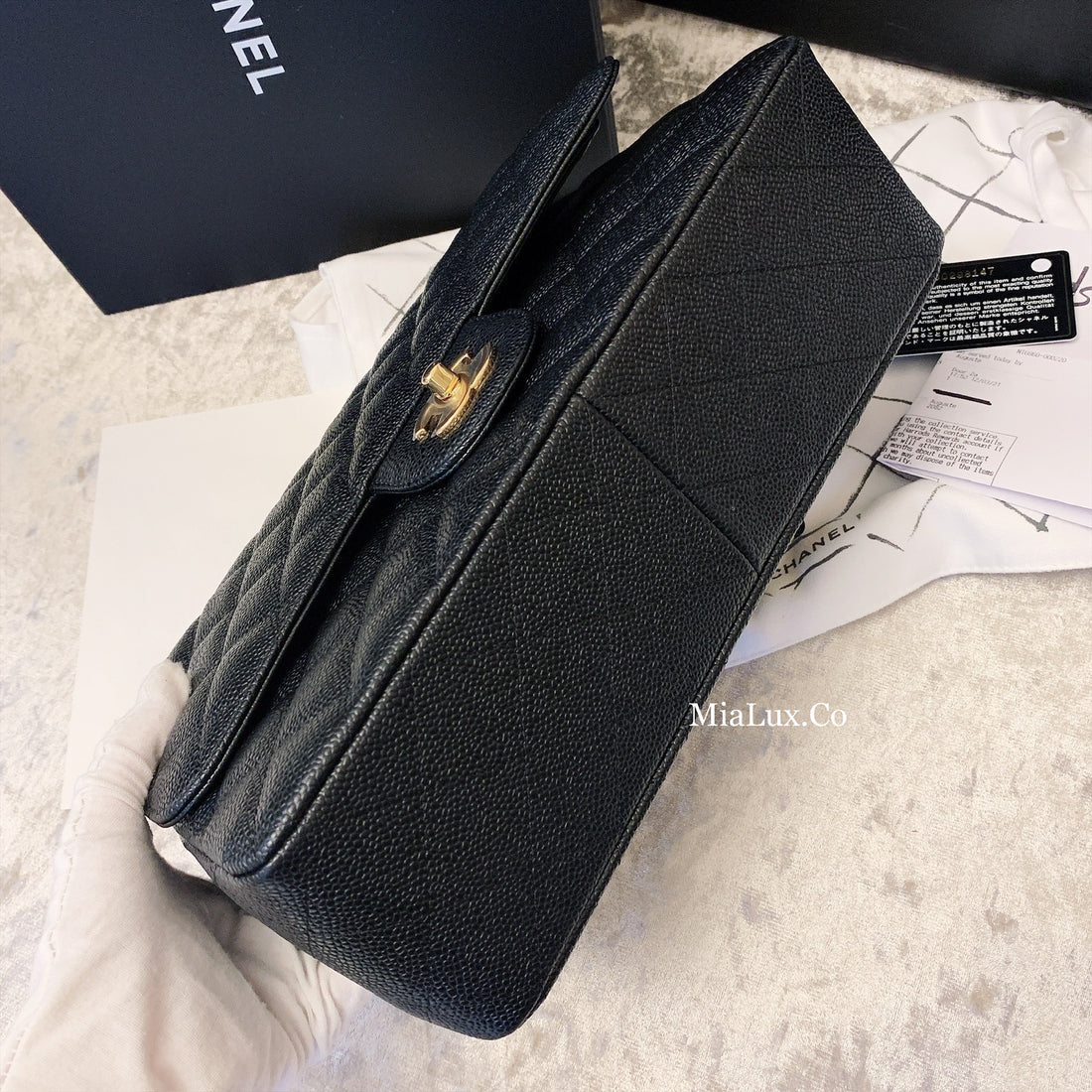 CHANEL✨| LARGE CLASSIC HANDBAG 大款經典CF翻蓋鏈包 A58600 *£9,240