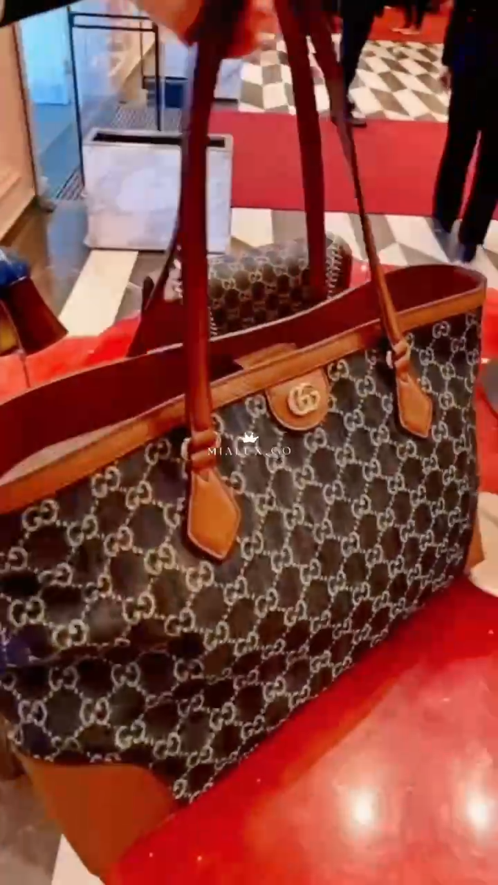 *@Gucci▪️Denim Ophidia 牛仔托特包/P850