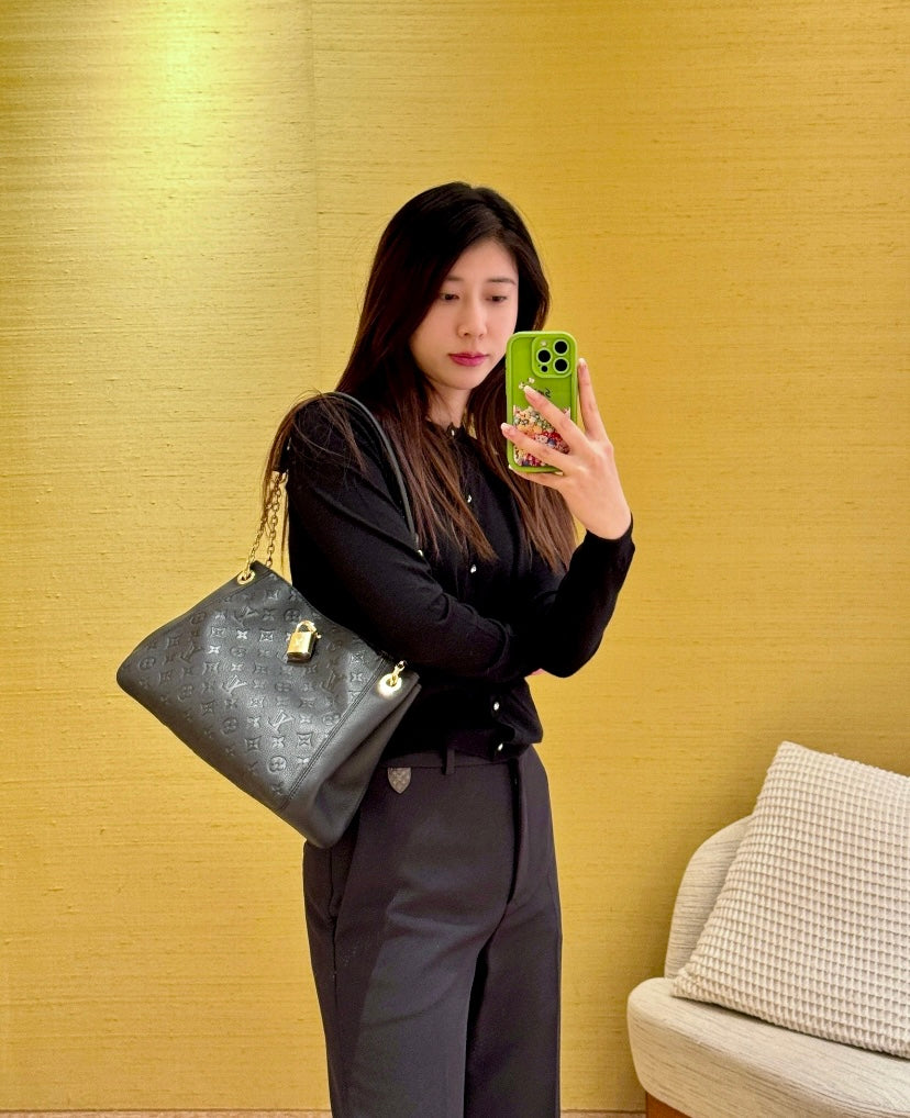 LV Anytime MM Bag 壓紋牛皮包/2400✨🉐99400