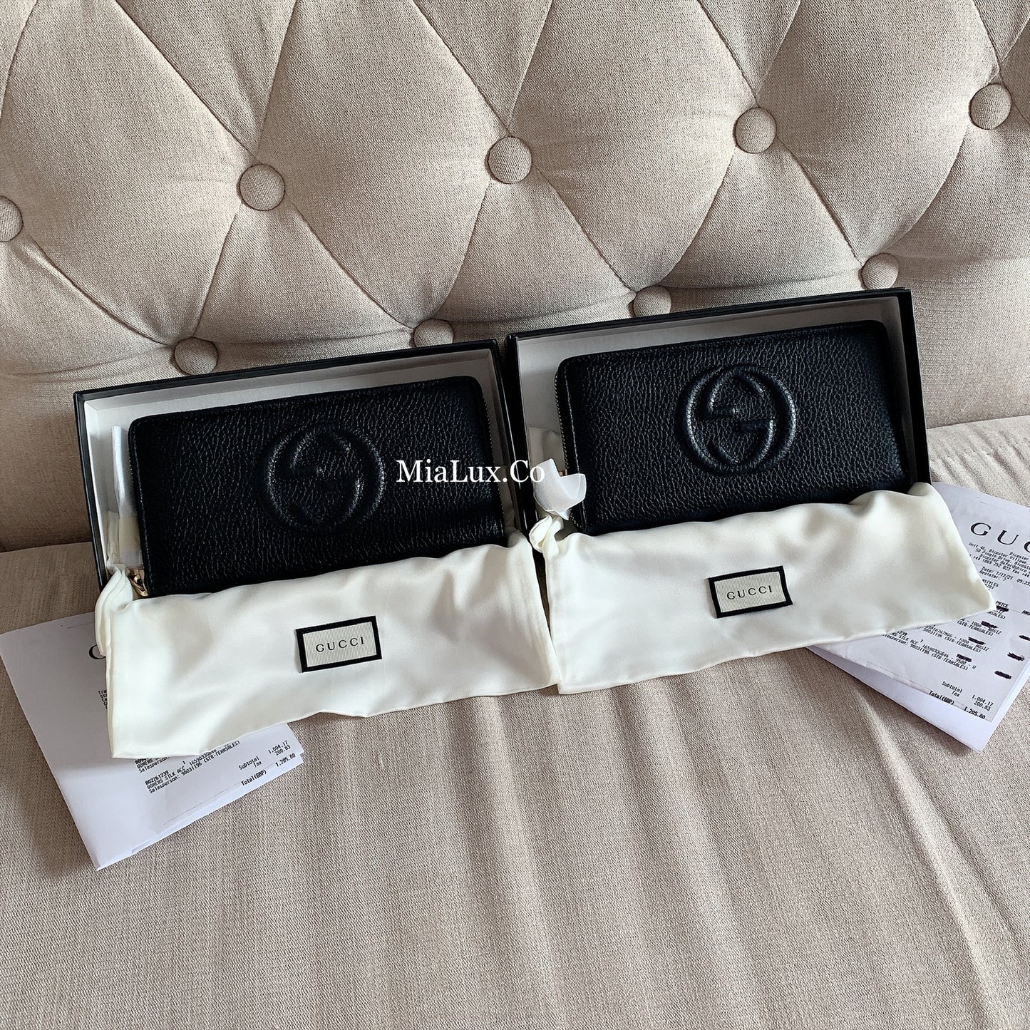 *@Gucci▪️Soho Zip 浮雕拉鏈長夾/390P270 🔔限時折🉐12950