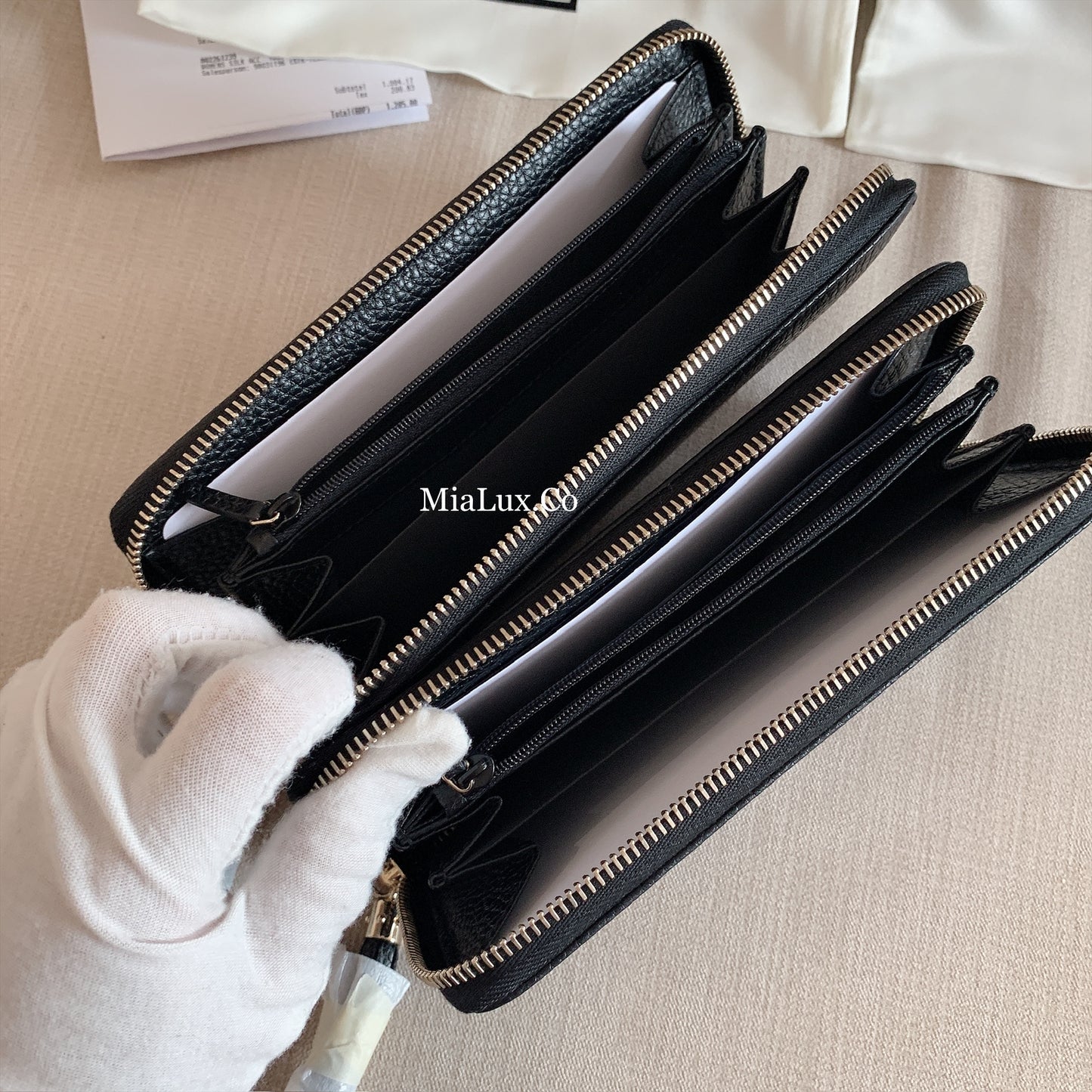 *@Gucci▪️Soho Zip 浮雕拉鏈長夾/390P270 🔔限時折🉐12950