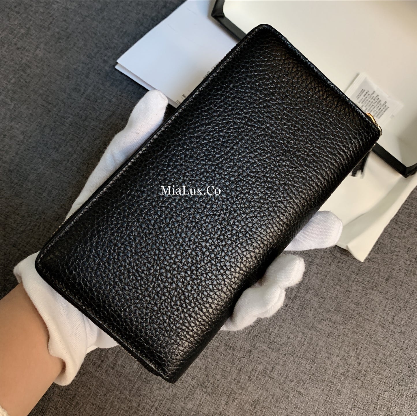 *@Gucci▪️Soho Zip 浮雕拉鏈長夾/390P270 🔔限時折🉐12950