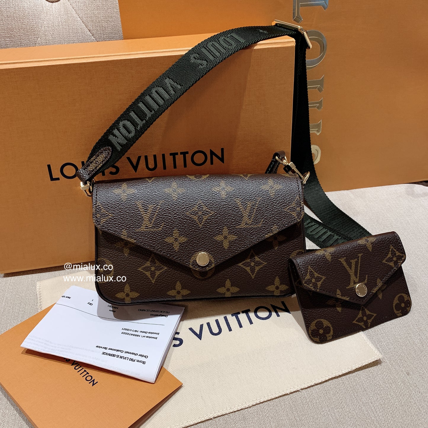 ❌LV▪️Felicie Strap & Go/1260 ✨🉐52660