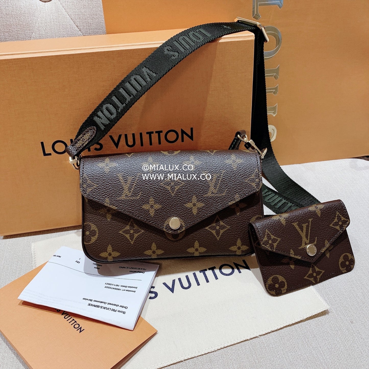 ❌LV▪️Felicie Strap & Go/1260 ✨🉐52660