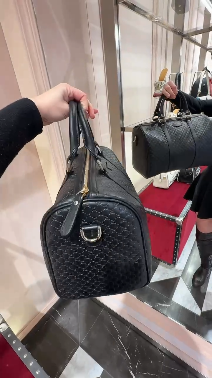 @Gucci▪️Margaux 壓紋大波士頓包/P680