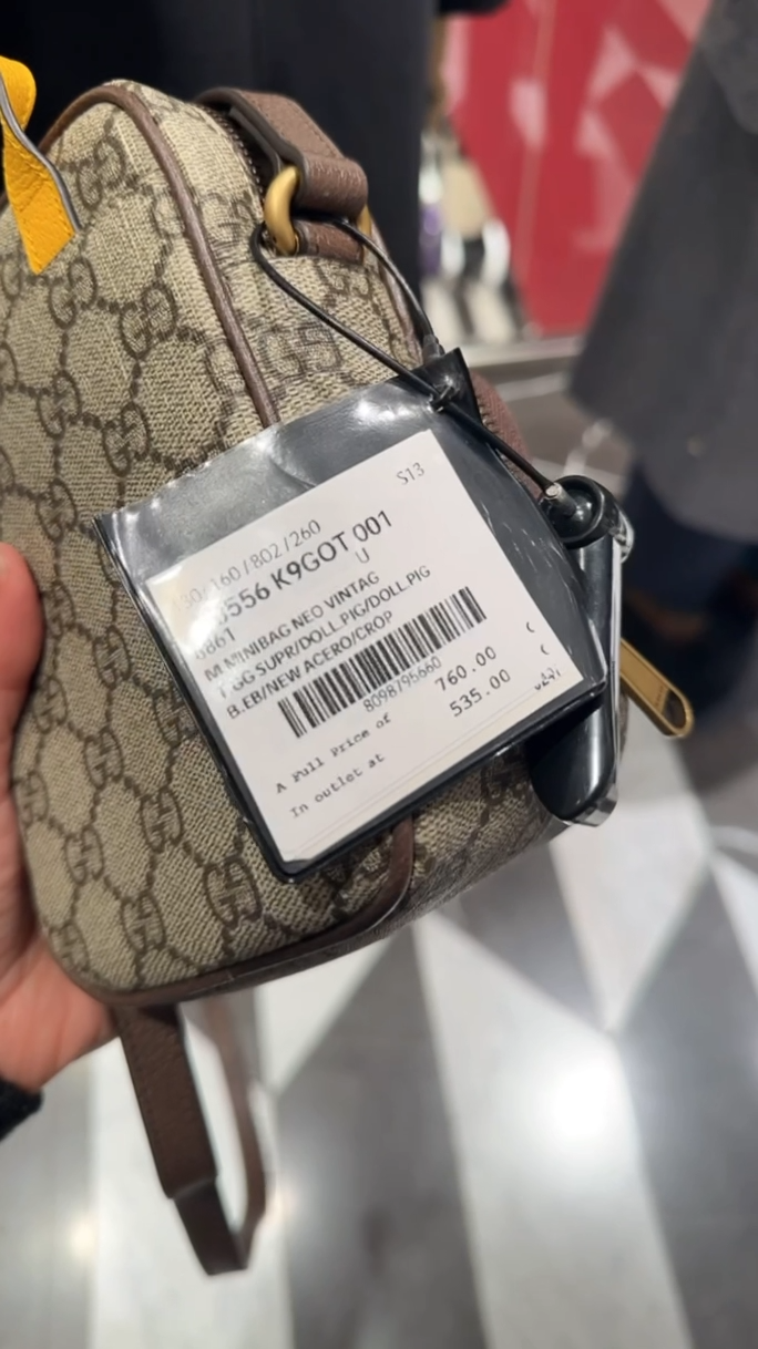 @Gucci▪️Neo Vintage Mini 復古虎頭包/760P535 🔔限時折🉐25080