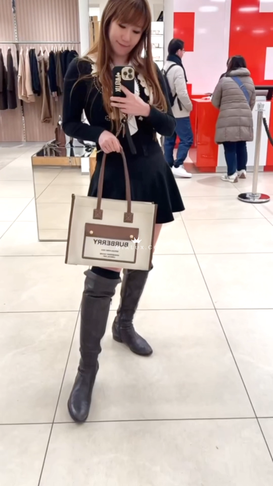 Burberry▪️Freya S 小托特包-白/990C785 ㊙️折扣🉐32400💰