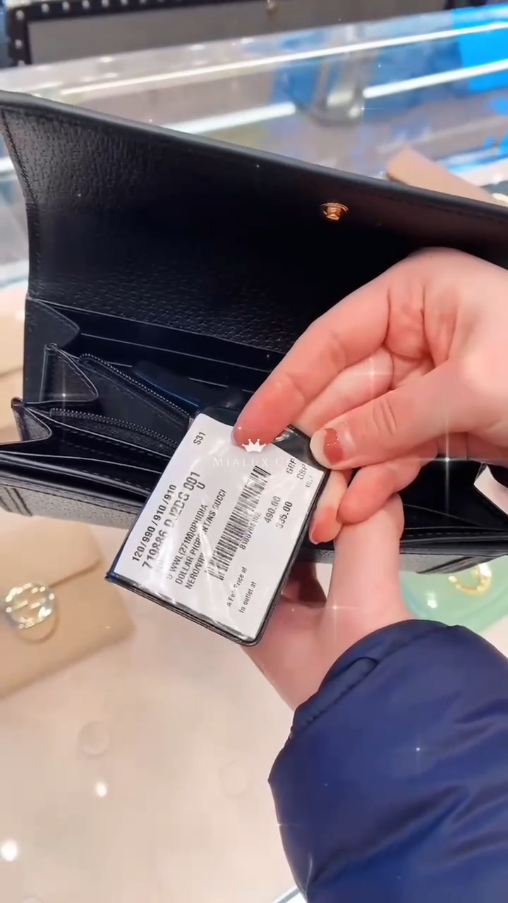 @Gucci▪️Ophidia Dollar 牛皮翻蓋長夾/P335