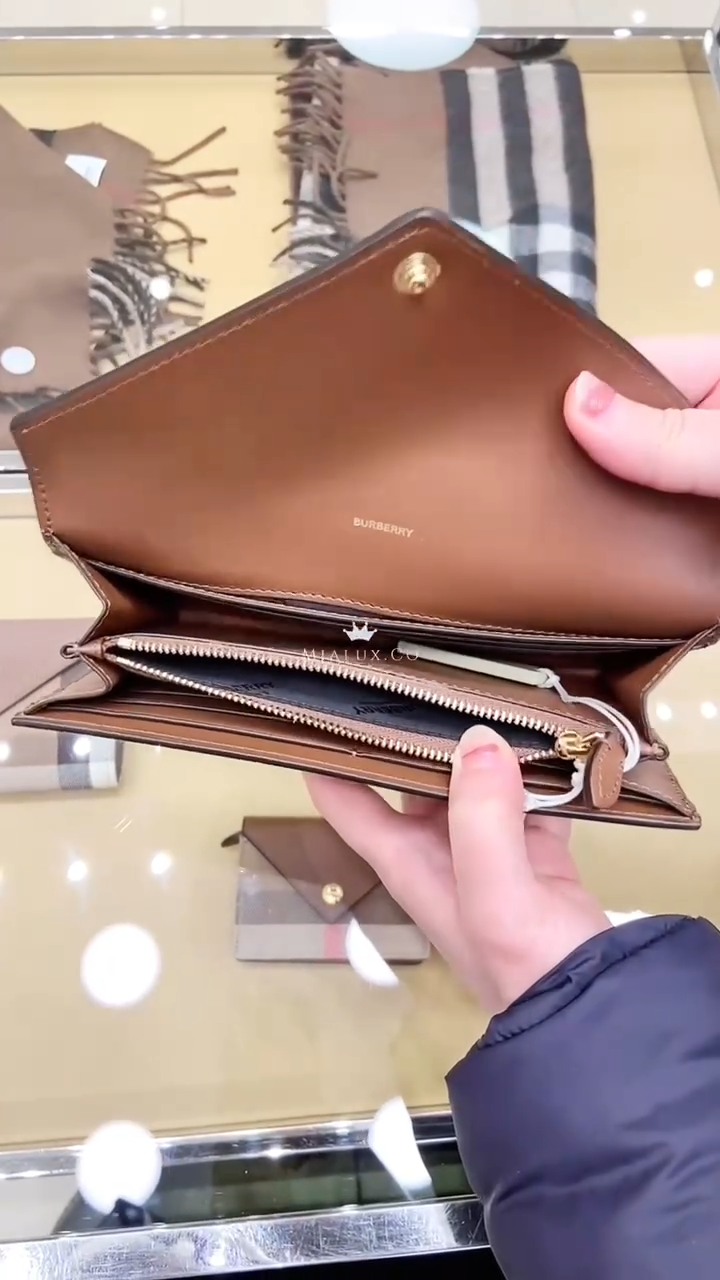 @Burberry▪️Halton 信封長夾/650P189 🔥下殺🉐9310