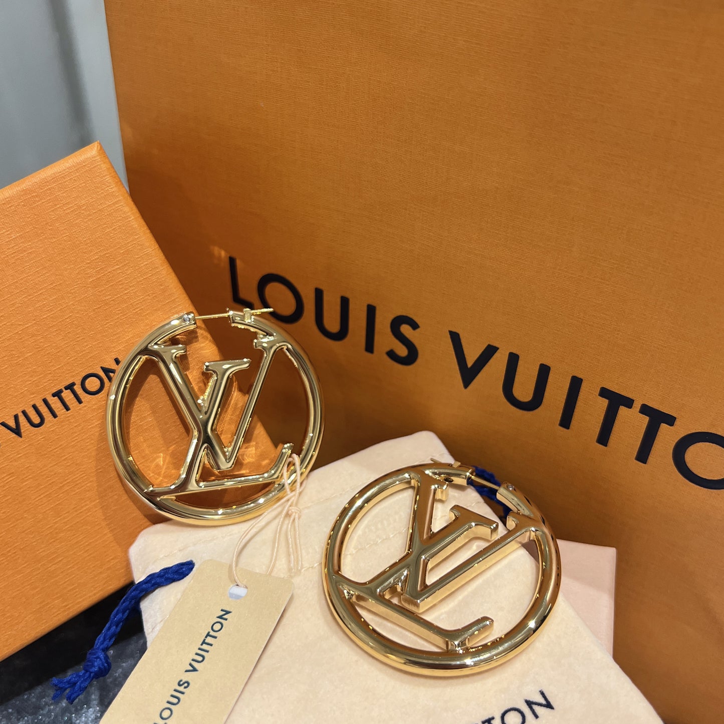 LV Louise GM 大款環狀耳環/495✨優惠🉐21295