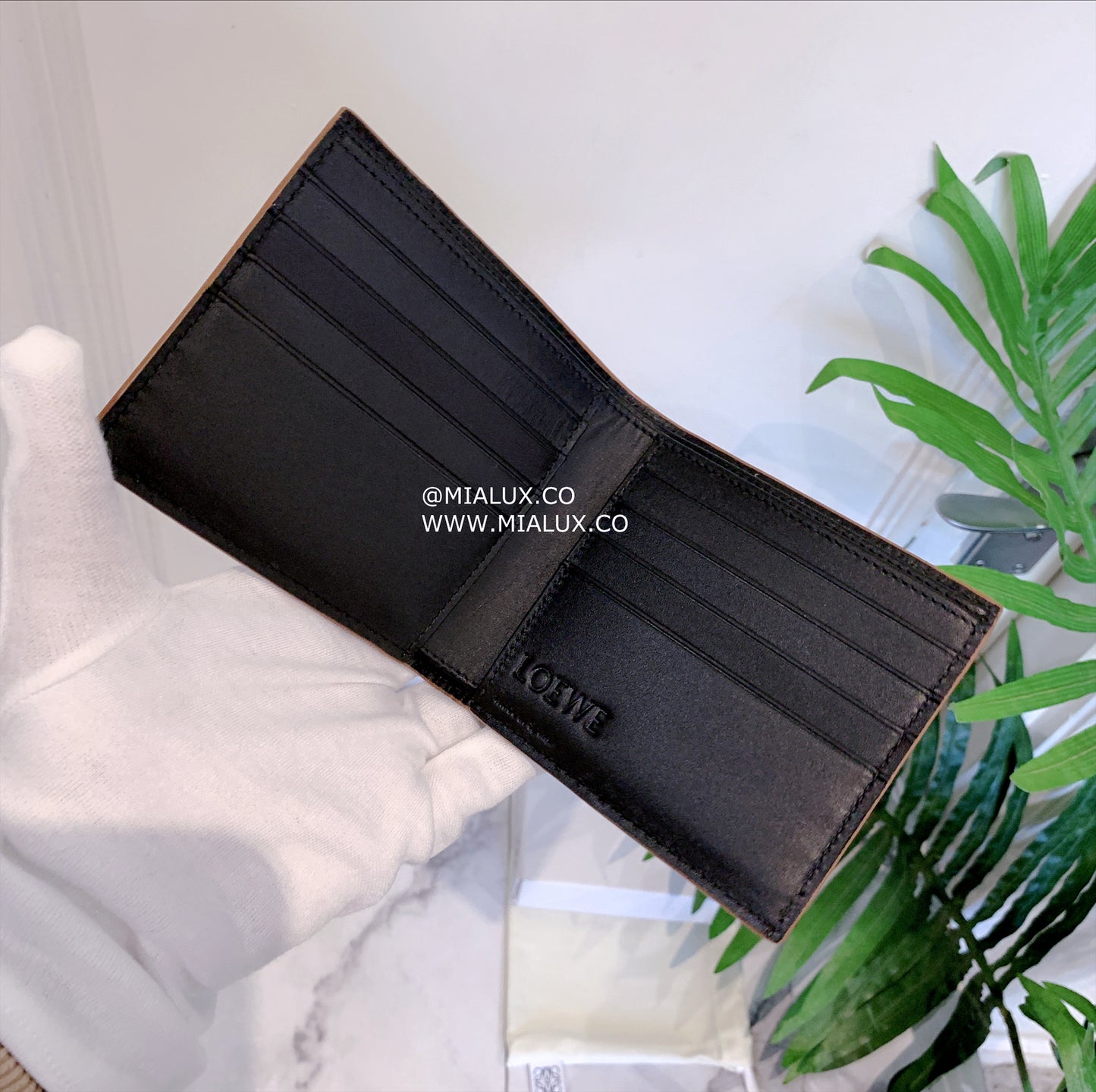 ❌Loewe Puzzle stitches bifold wallet in smooth calfskin 男女款拼圖牛皮雙開短夾 *£395