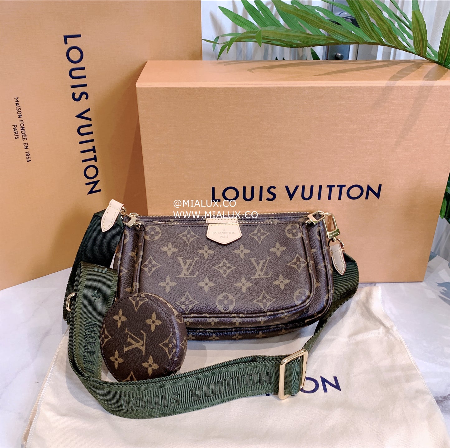 LV▪️Multi Pochette 五合一麻將包/2000✨🉐83000