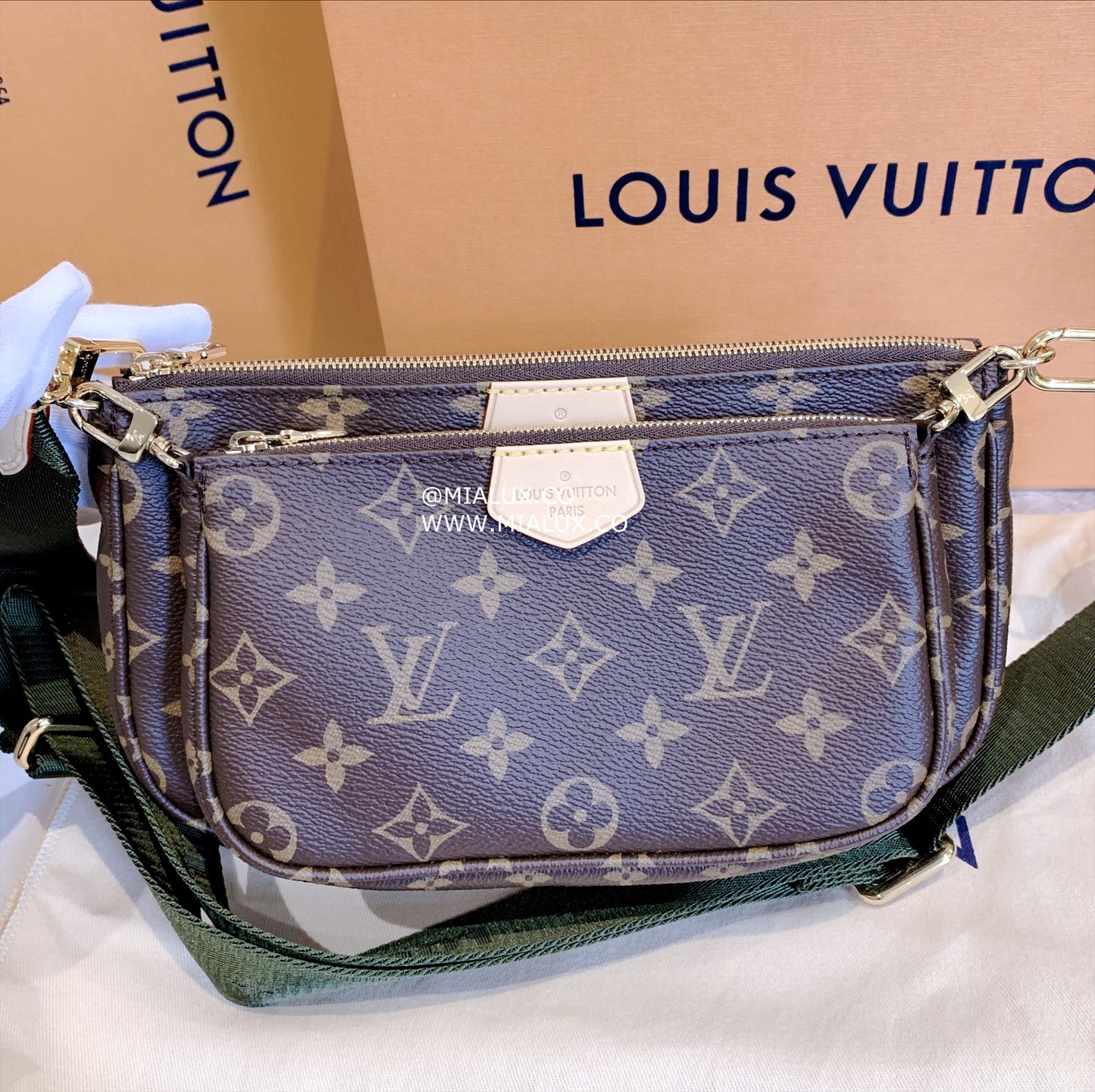 LV▪️Multi Pochette 五合一麻將包/2000✨🉐83000