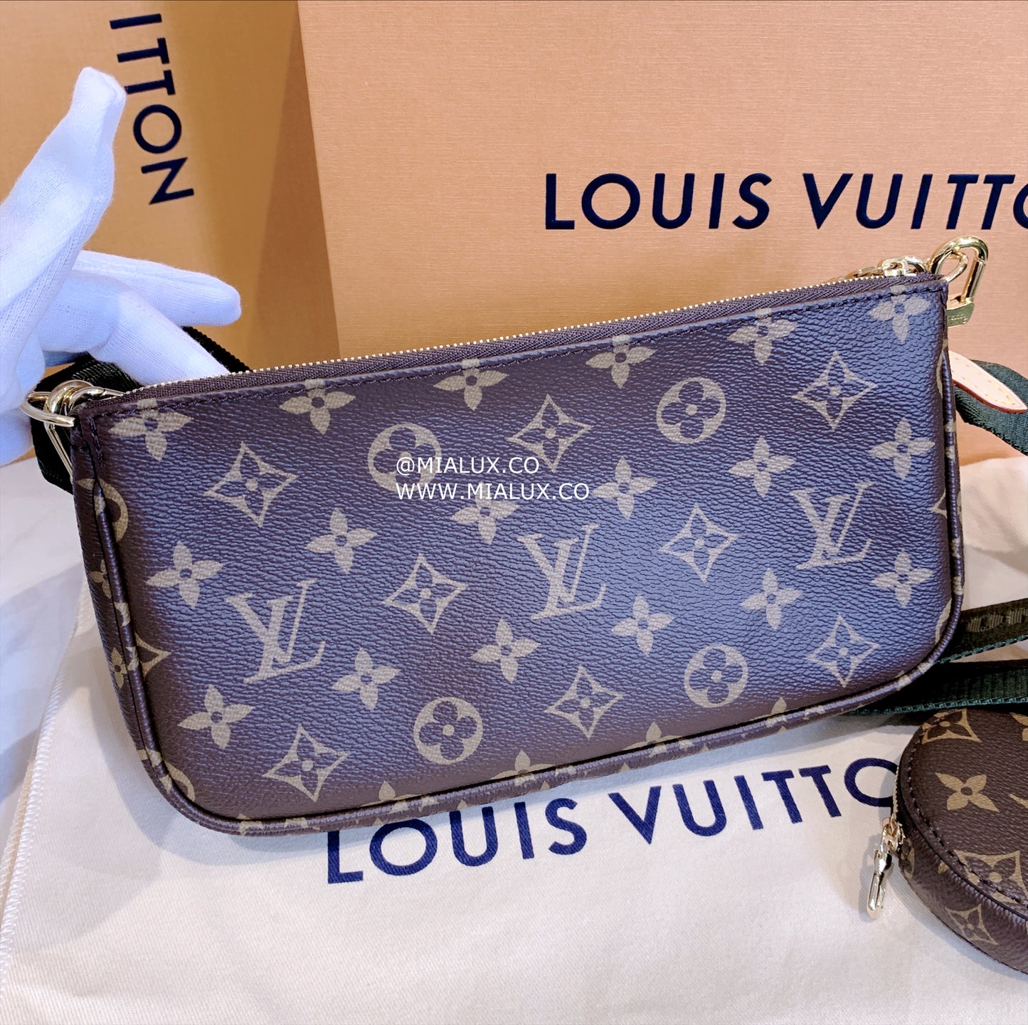LV▪️Multi Pochette 五合一麻將包/2000✨🉐83000