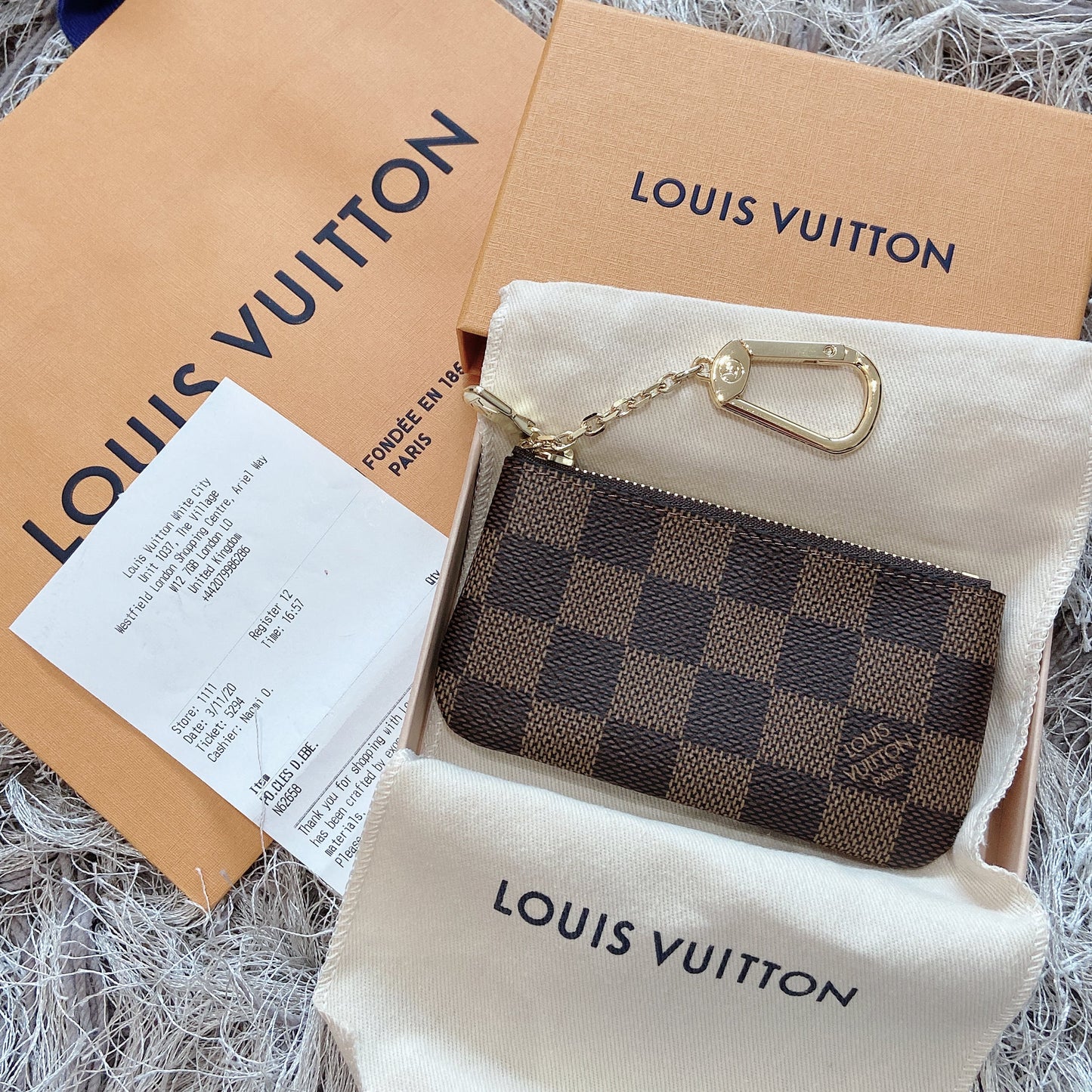 LV Key Pouch 鑰匙包/245✨🉐11290