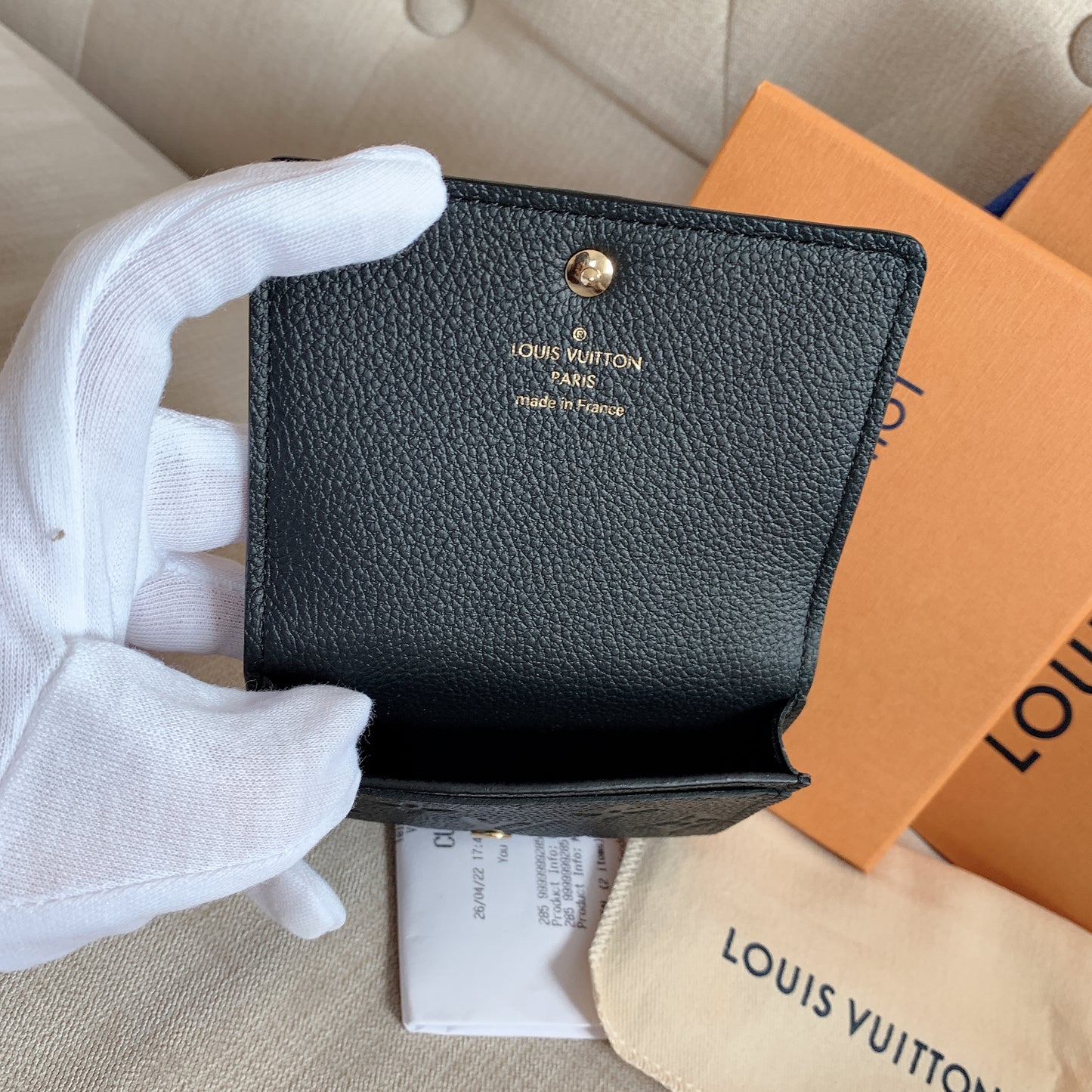 LV Card Holder 壓紋牛皮卡夾/270✨🉐12340