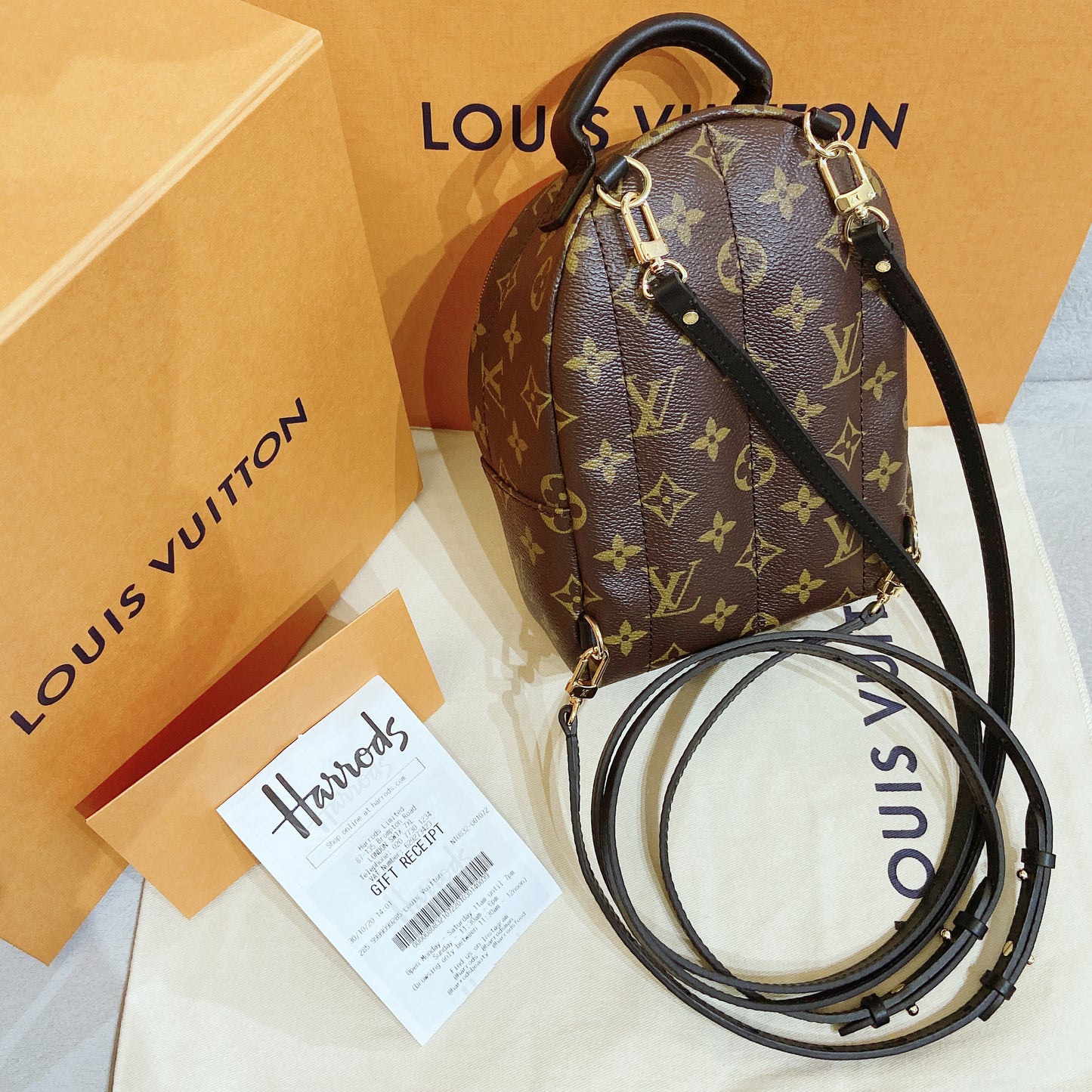 LV▪️ Palm Springs Mini 老花後背小書包/1860E2050✨🉐74800🇪🇺