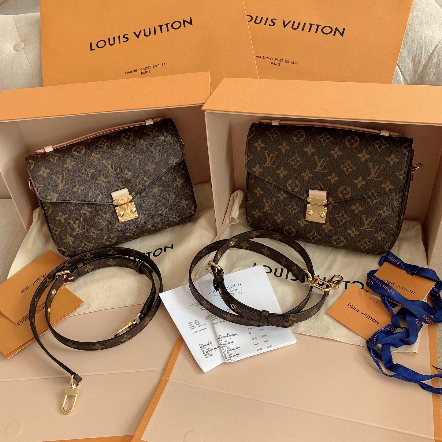 LV▪️Pochette Métis 老花郵差包/2000✨🉐83000