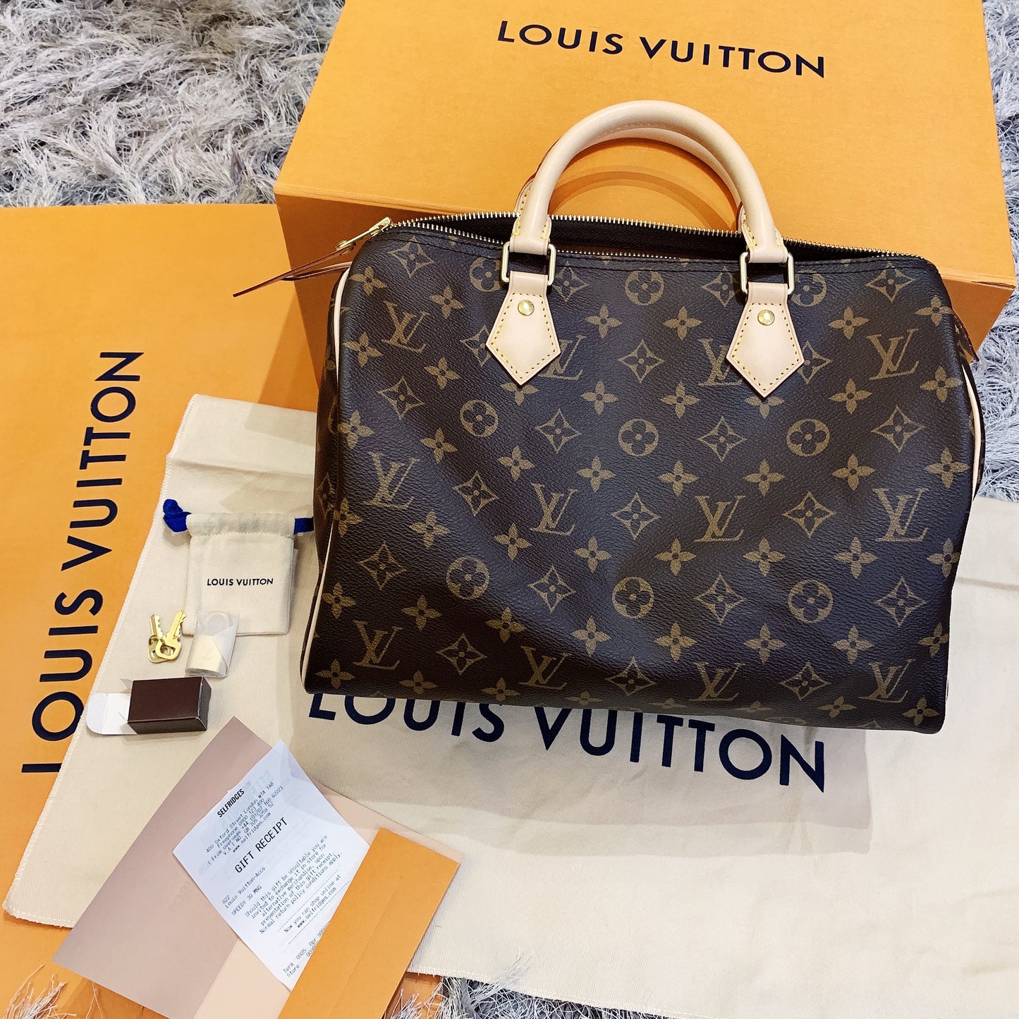 LV Speedy Bandoulière 30 背帶波士頓包/1470✨🉐62740