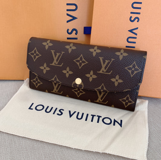 LV▪️Emilie 圓翻蓋長夾/430✨🉐19060