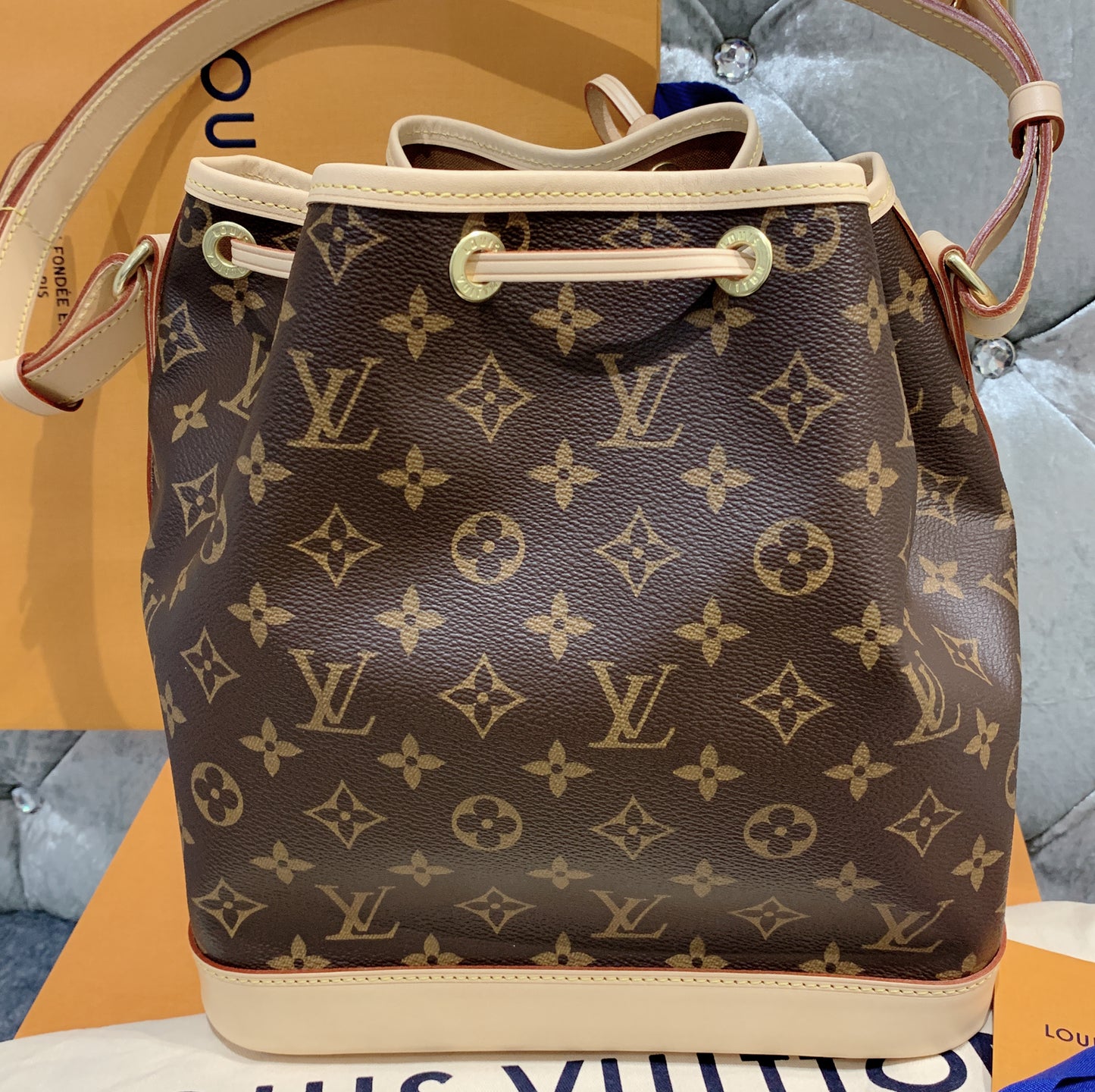 ❌LV▪️Noé BB 老花水桶包/1380 ✨🉐57580