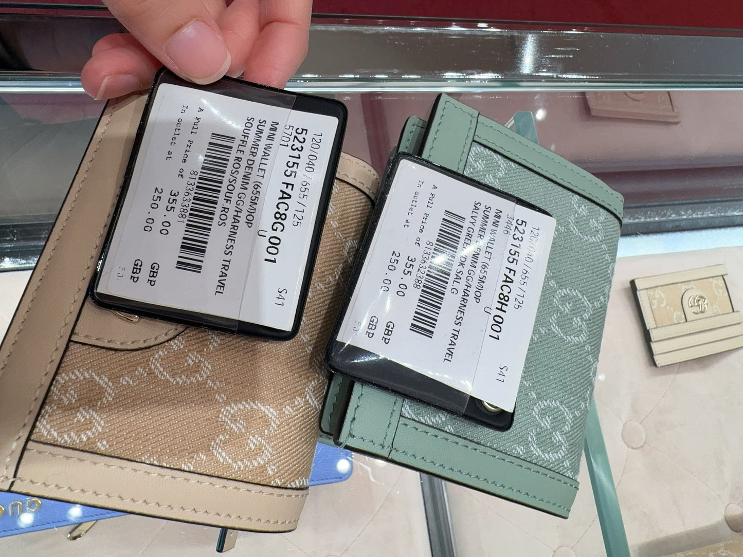 @Gucci GG Denim Mini 丹寧短夾/P250🔔限時折🉐12050