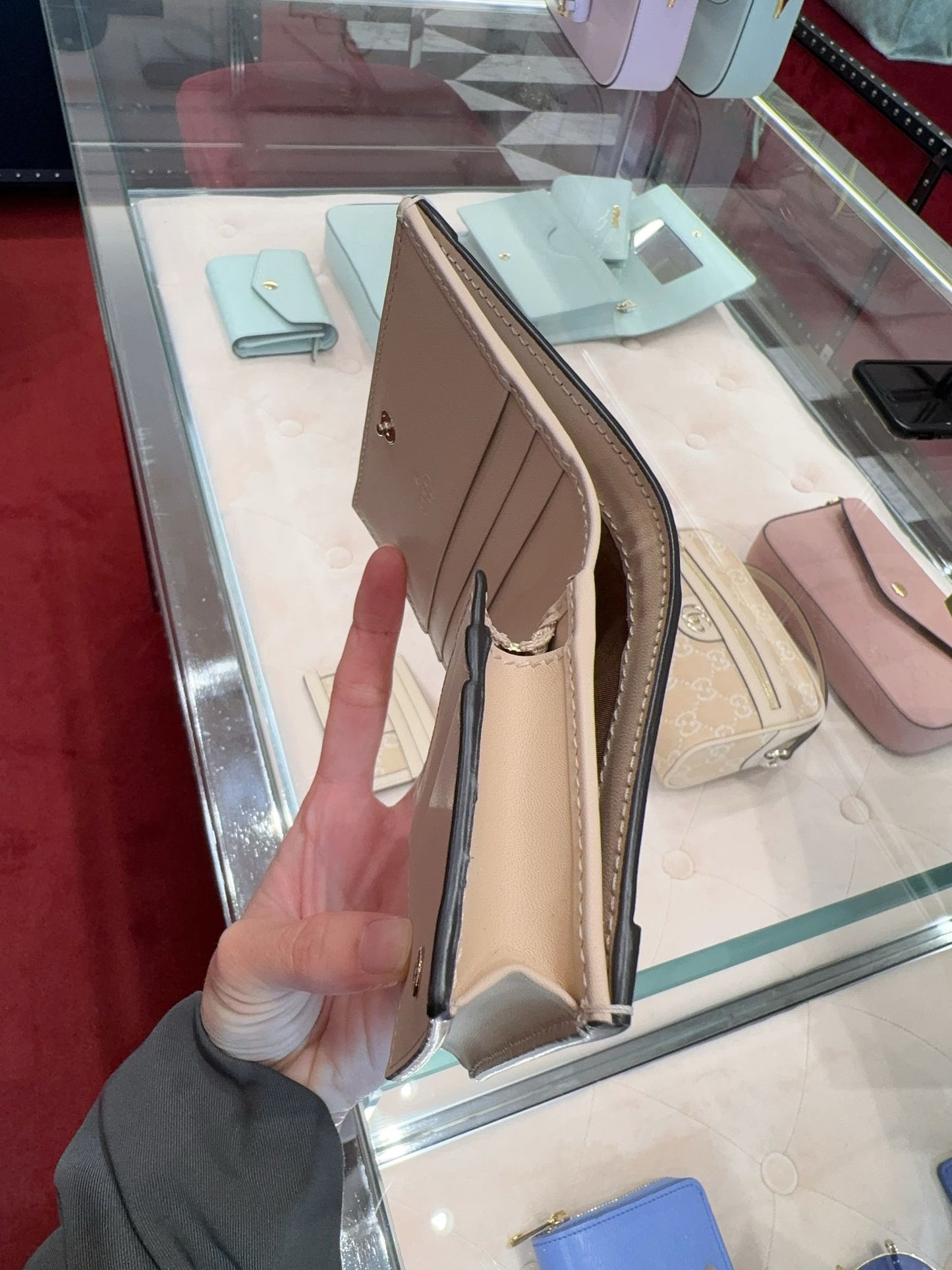 @Gucci GG Denim Mini 丹寧短夾/P250🔔限時折🉐12050