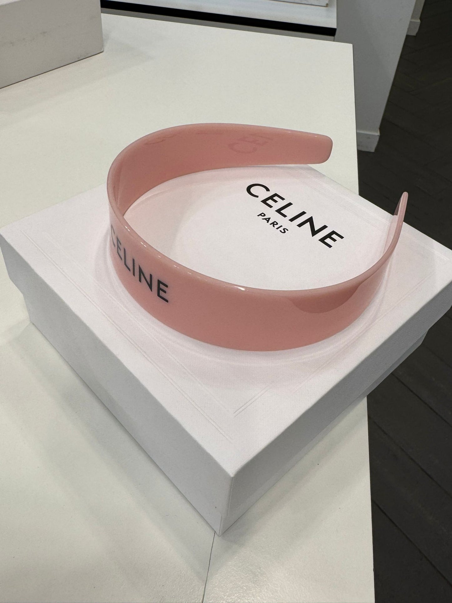 @Celine Headband Light Rose/Black 髮箍/P83🔥折上九折🉐4160