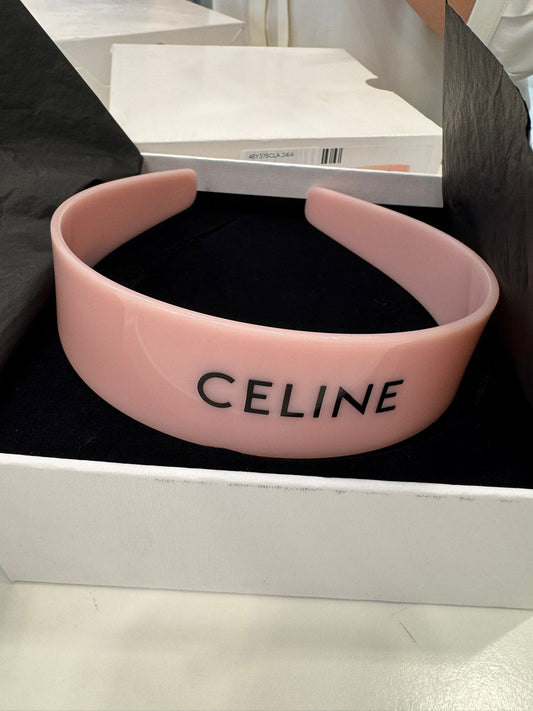 @Celine Headband Light Rose/Black 髮箍/P83🔥折上九折🉐4160