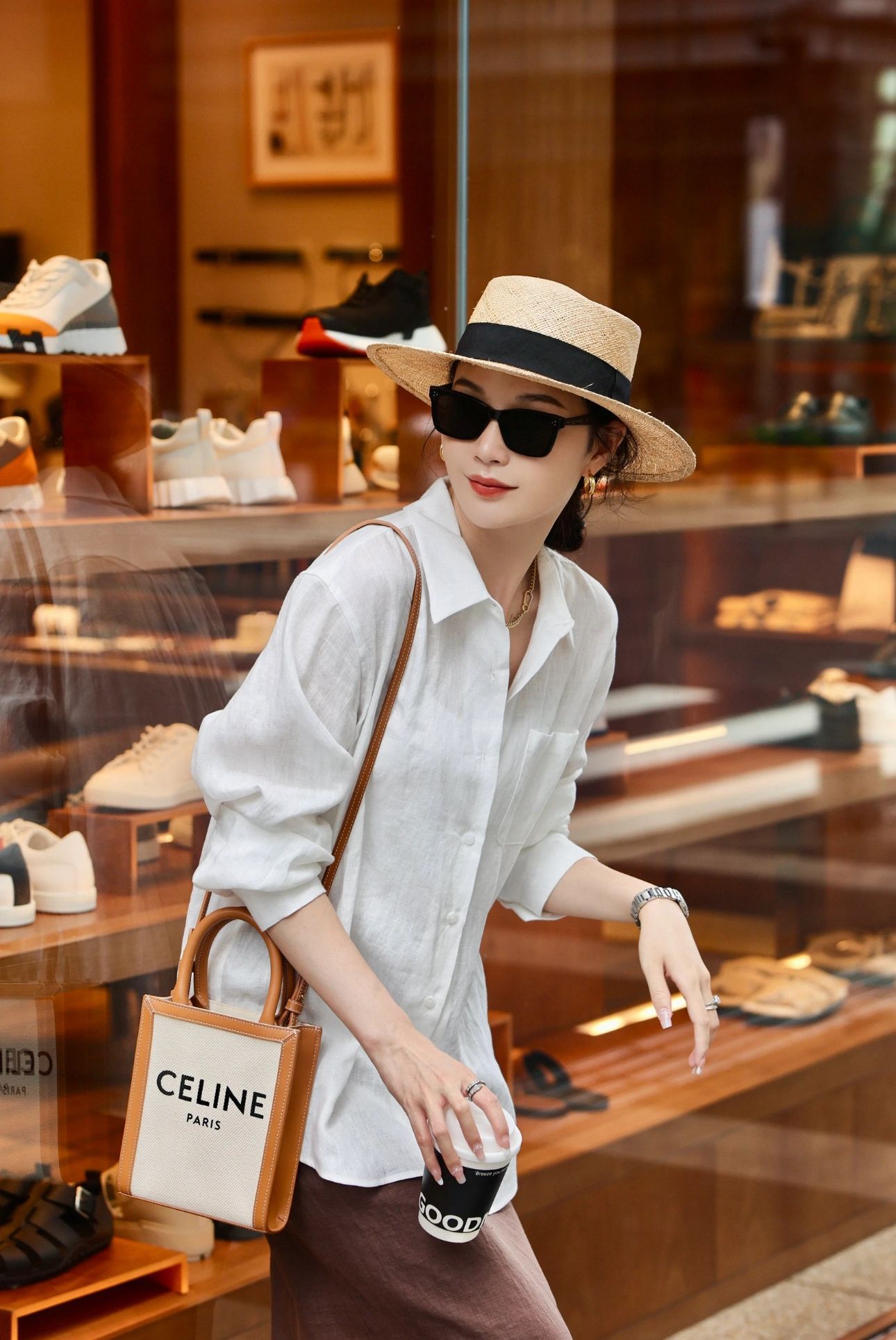 @Celine Mini Cabas Vertical 迷你款托特包/1100P572🔥折上九折🉐23970