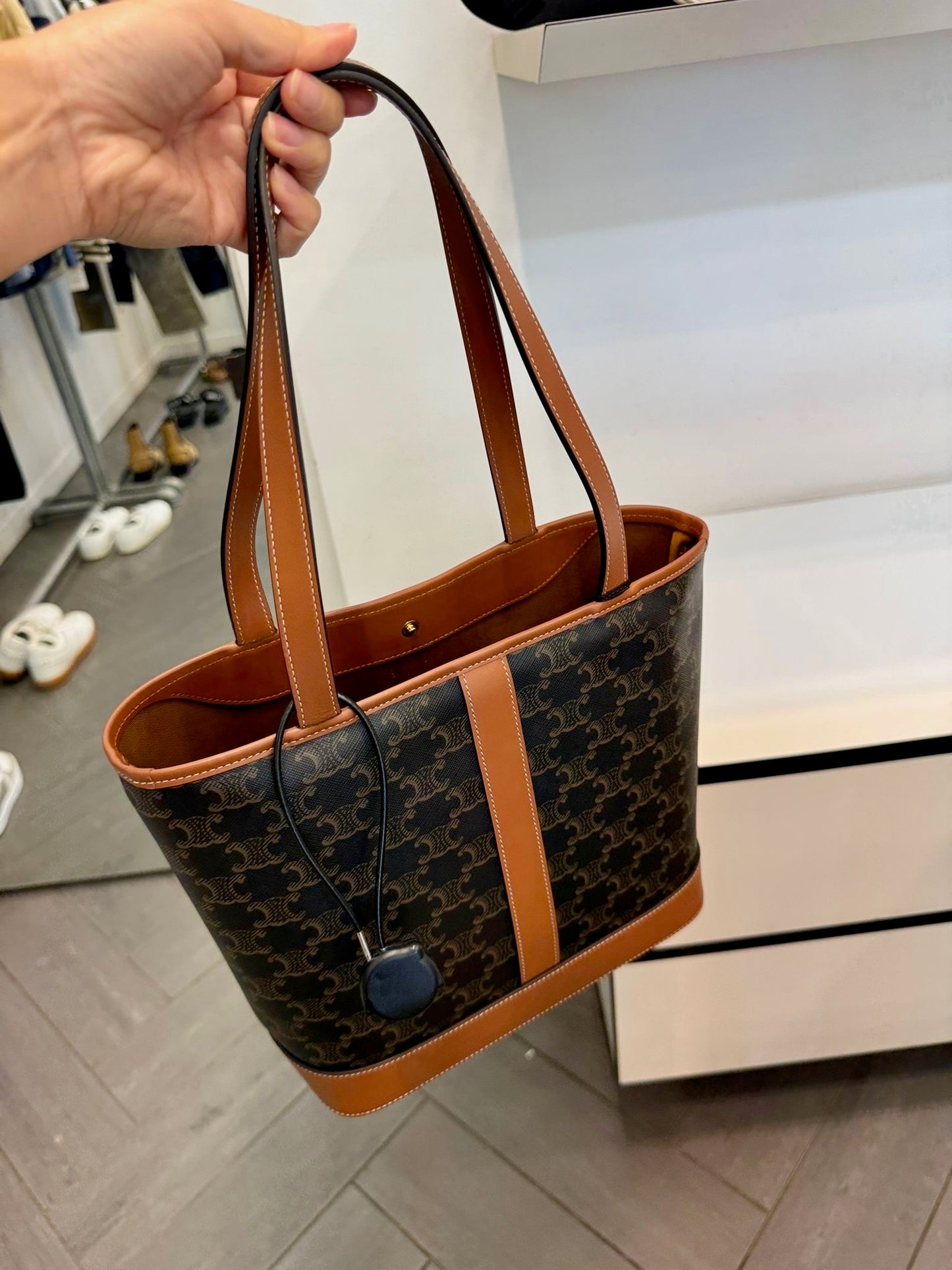 @Celine Outlet Cabas S 小款老花手提包