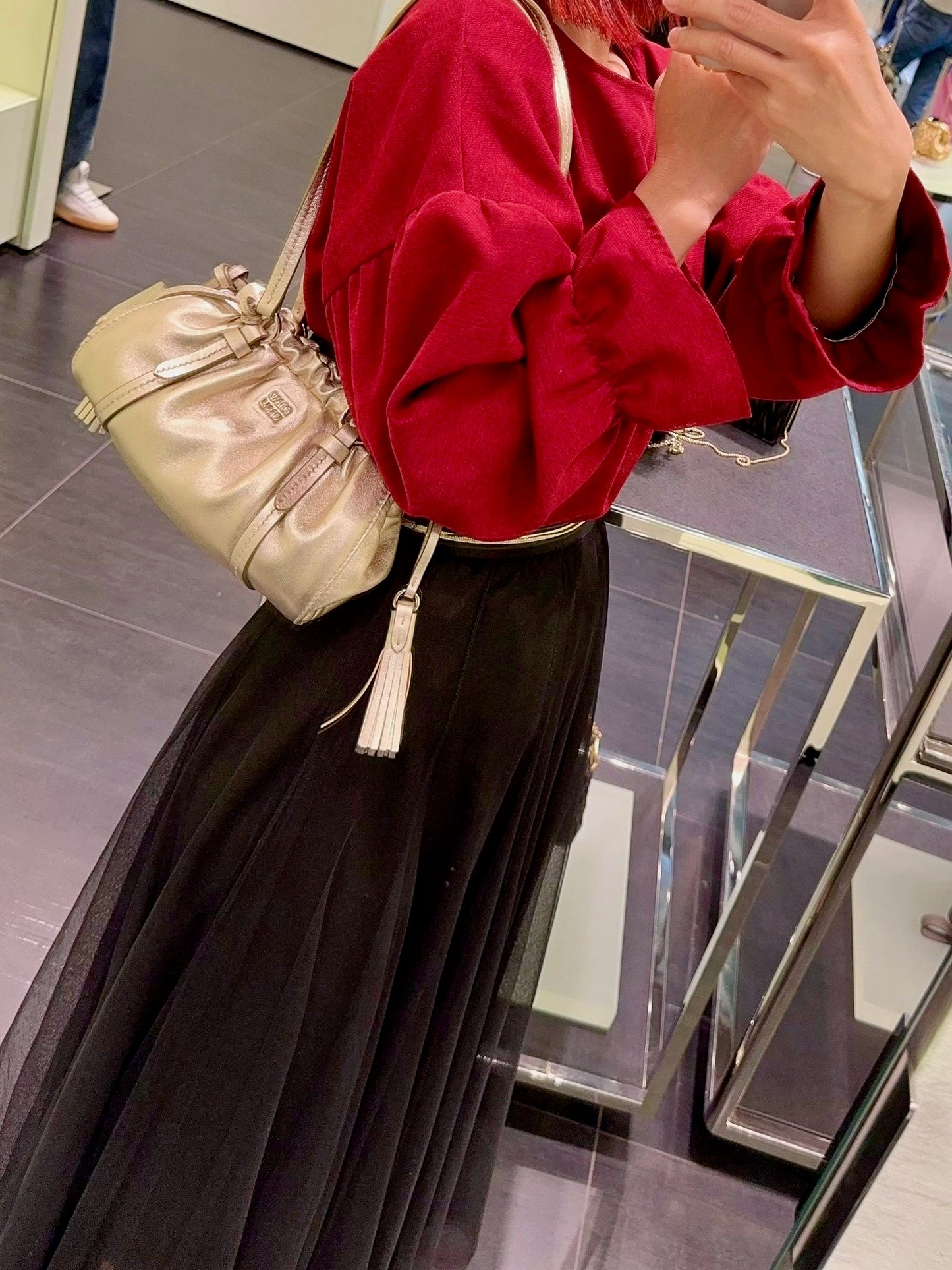@MiuMiu Outlet Shoulder 肩背包/🔔限時折🉐49380