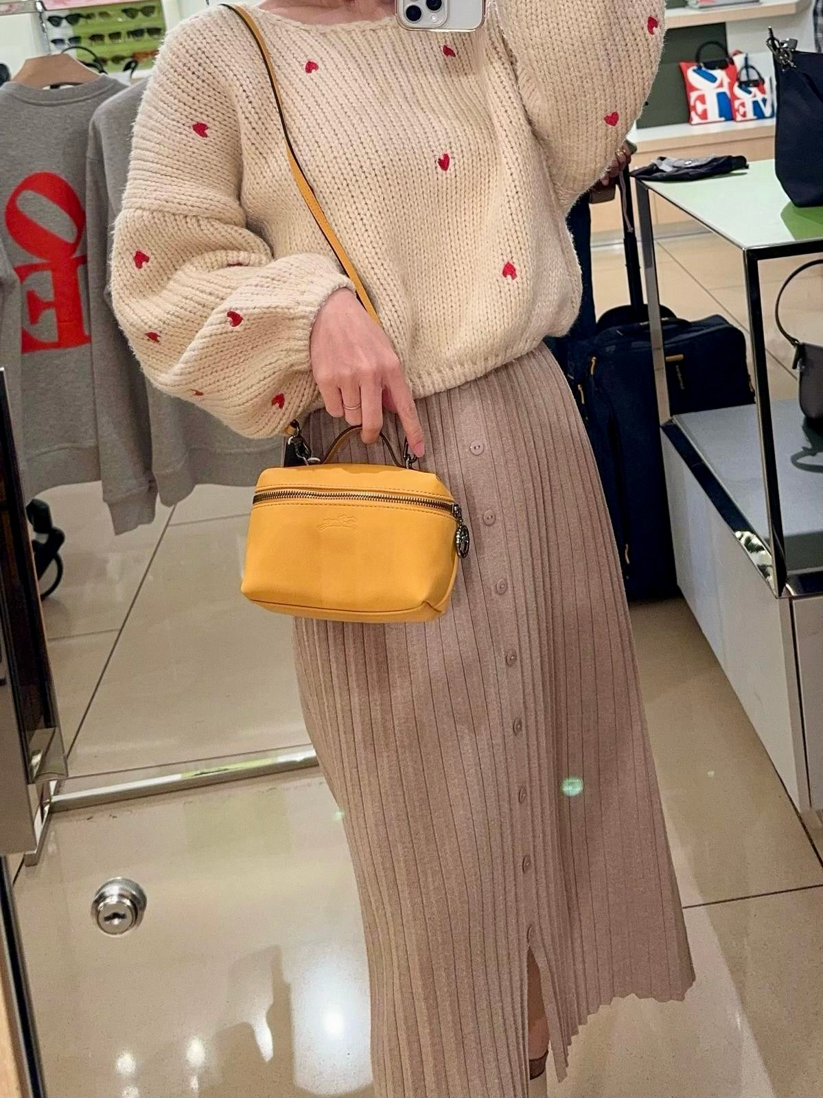 @Longchamp Le Pliage XS Vanity 小方盒包/P195🔥折上九折🉐8700