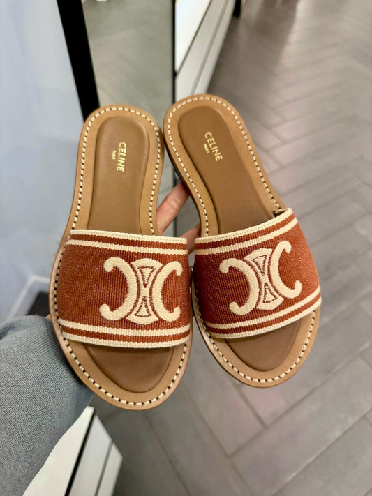 @Celine Outlet Mule 凱旋門拖鞋