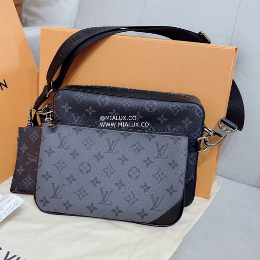LV Trio 男生款三合一郵差包/1960✨🉐81360