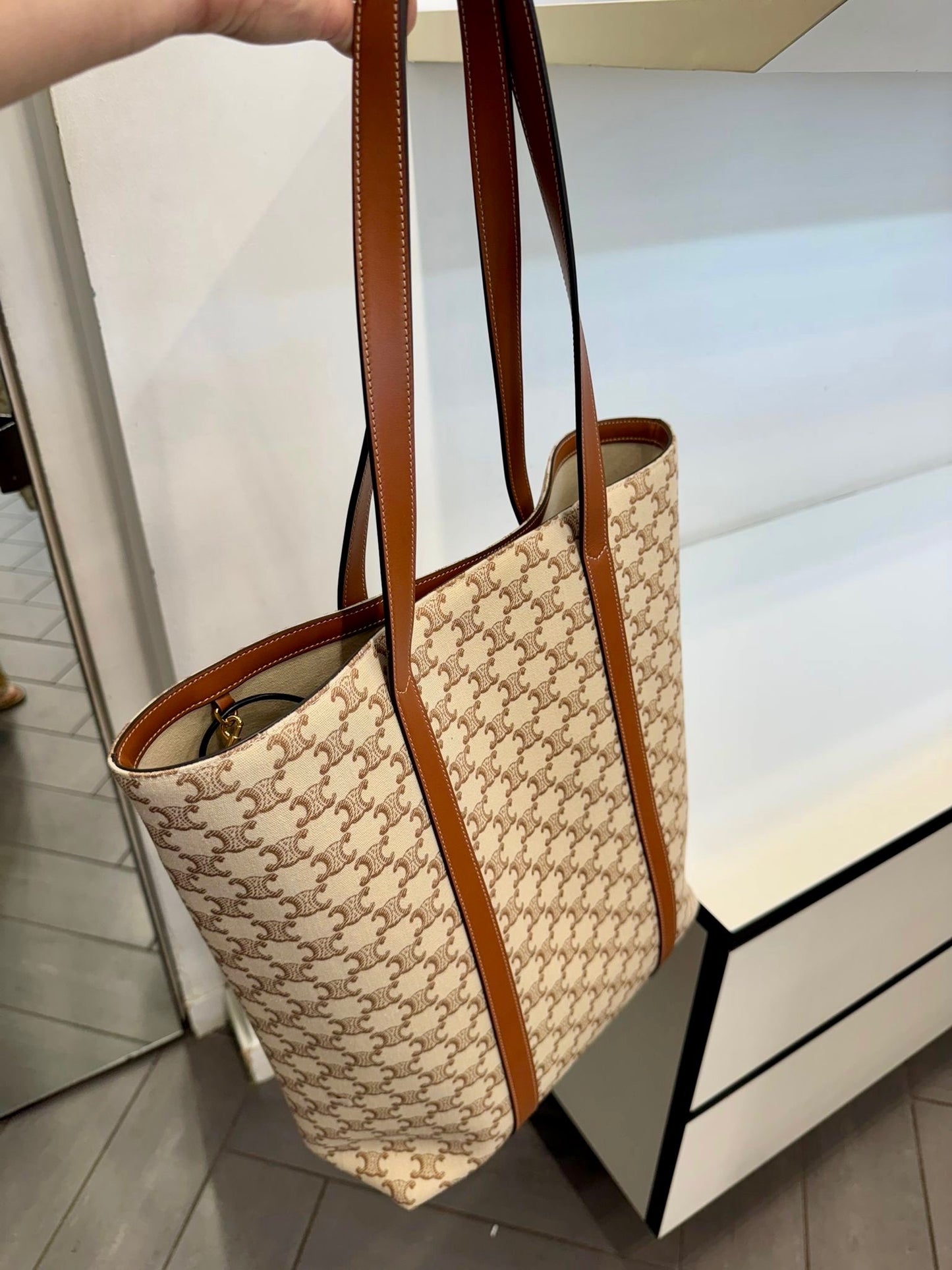 @Celine Outlet Museum 白老花手提包