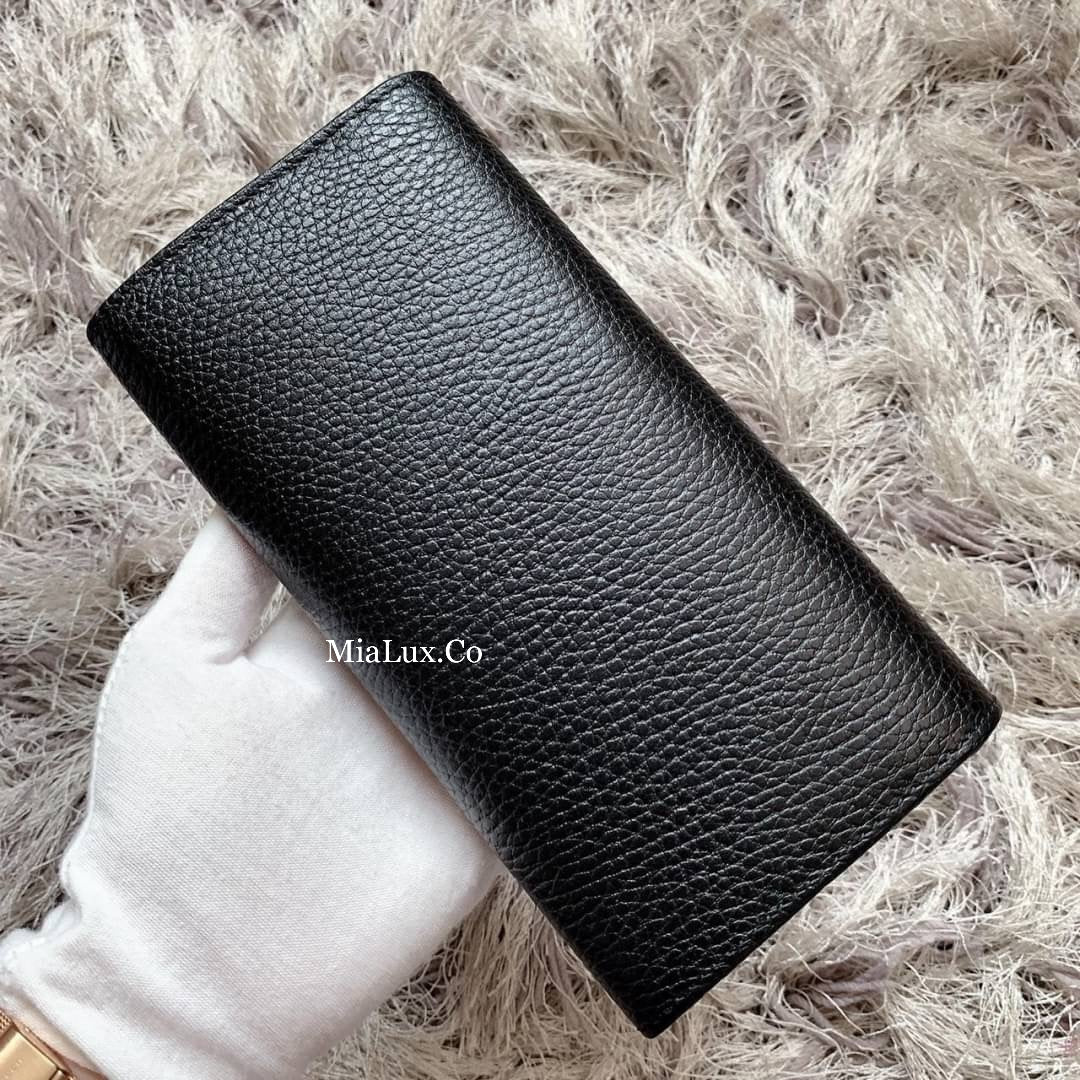 *@Gucci▪️Interlocking 雙G銀扣翻蓋長夾/P270 🔔限時折🉐13150