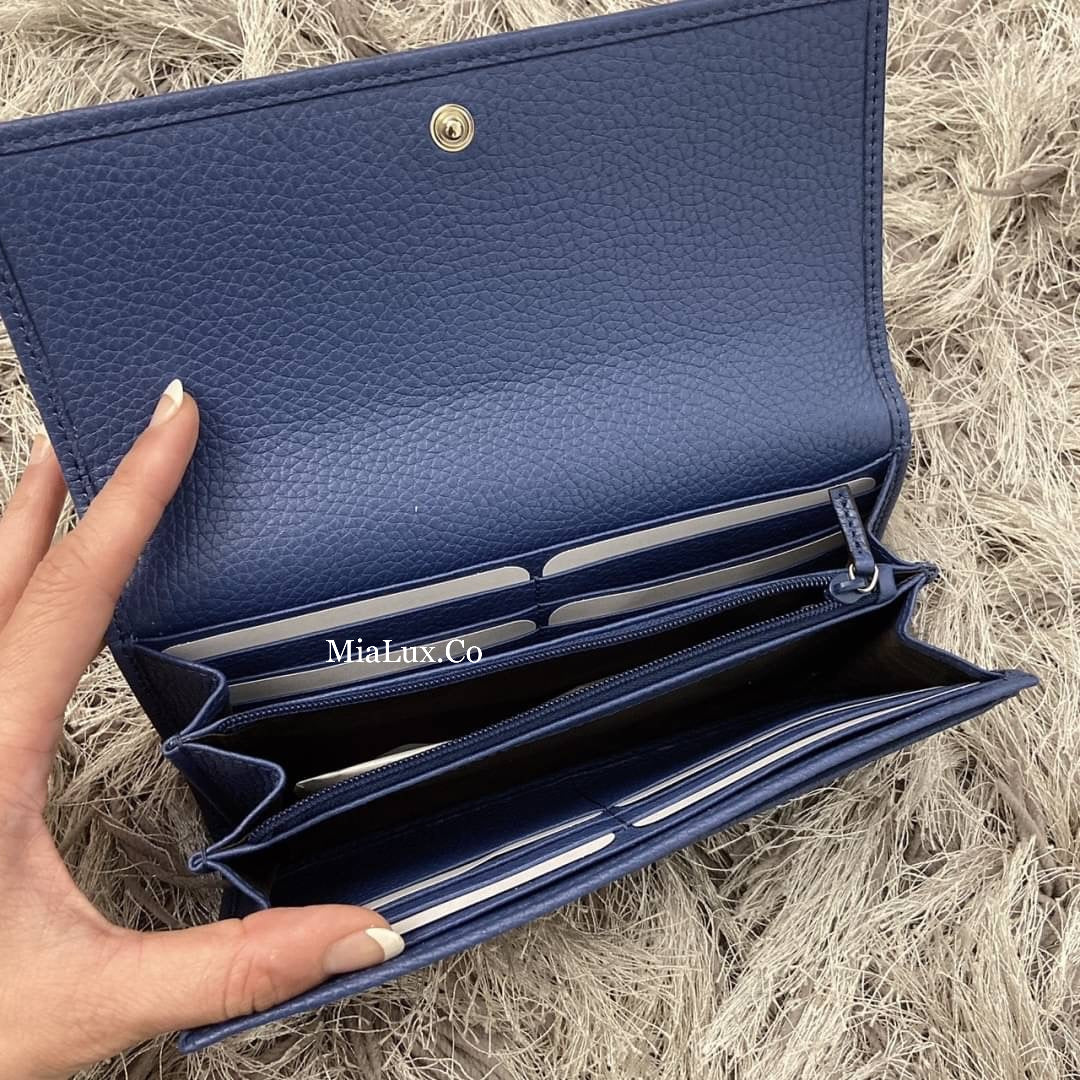 *@Gucci Soho 浮雕翻蓋長夾/390P270 🔔限時折🉐12950