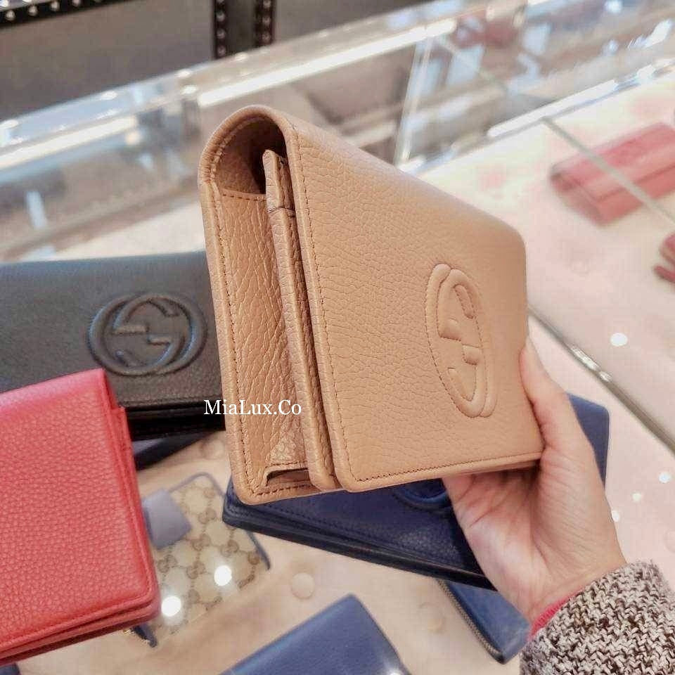 *@Gucci▪️Soho WOC 浮雕翻蓋WOC包/P485 🔔限時折🉐22830