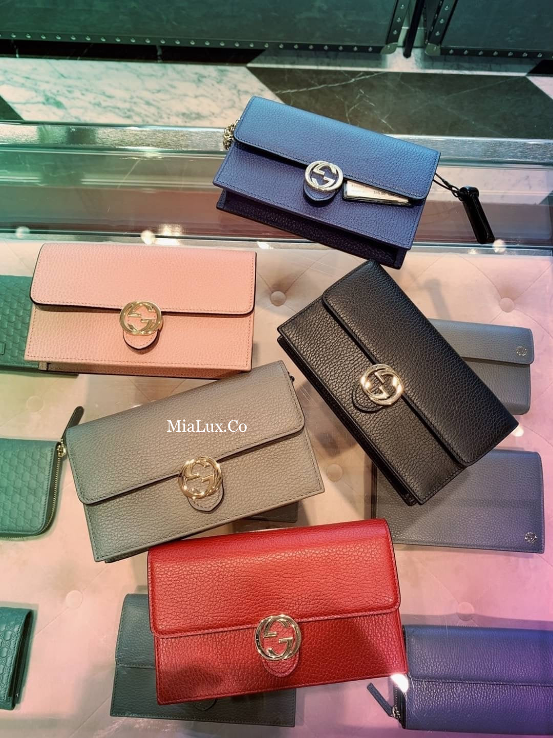 *@Gucci▪️GG WOC 雙G銀扣WOC包/P435 🔔限時折🉐20580