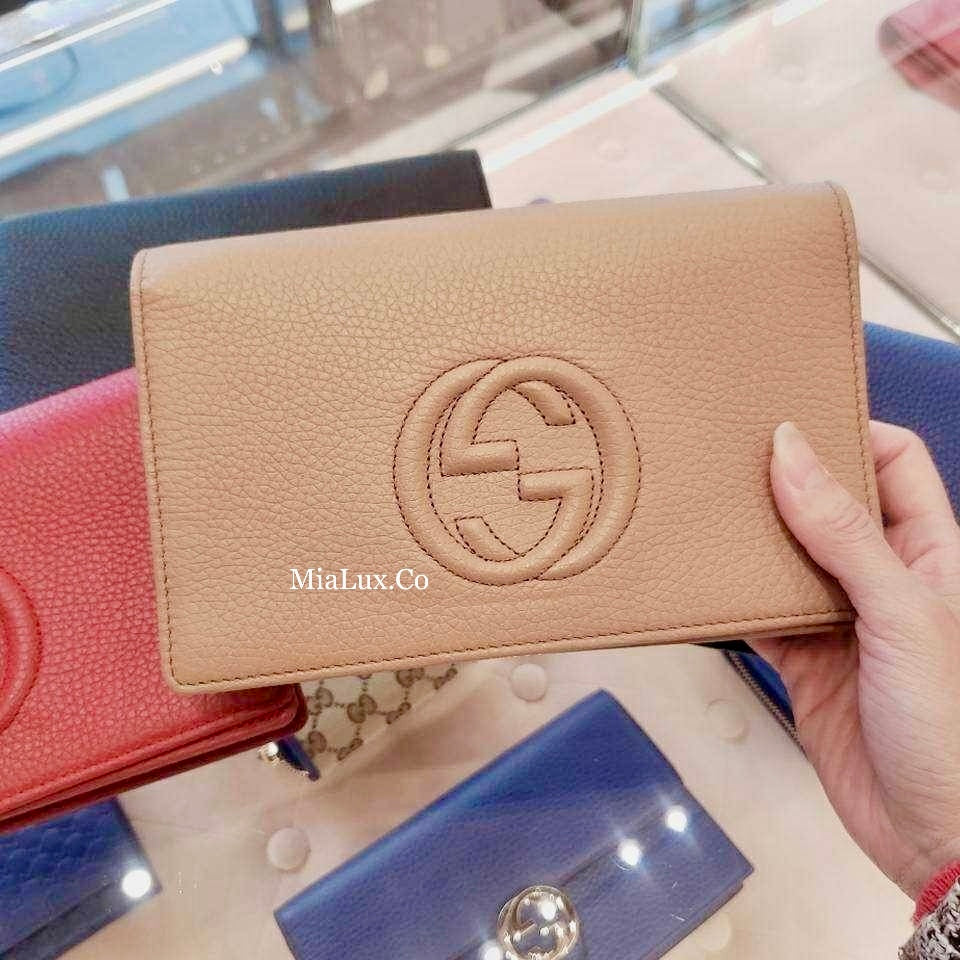 *@Gucci▪️Soho WOC 浮雕翻蓋WOC包/P485 🔔限時折🉐22830