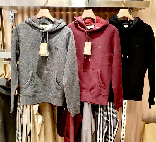 @Burberry Claredon 男生款格紋帽T上衣/P195 🔥下殺🉐9980