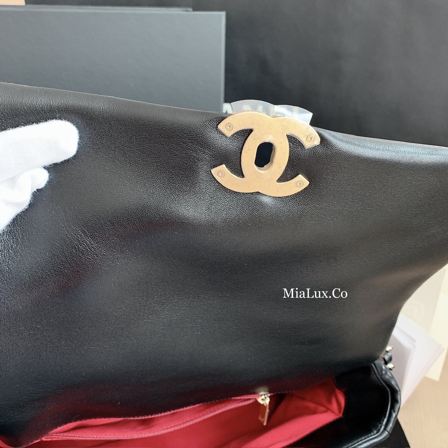 CHANEL✨| 19 LARGE LAMBSKIN HANDBAG 大款經典19小羊皮翻蓋鍊包 AS1161 *£5,890