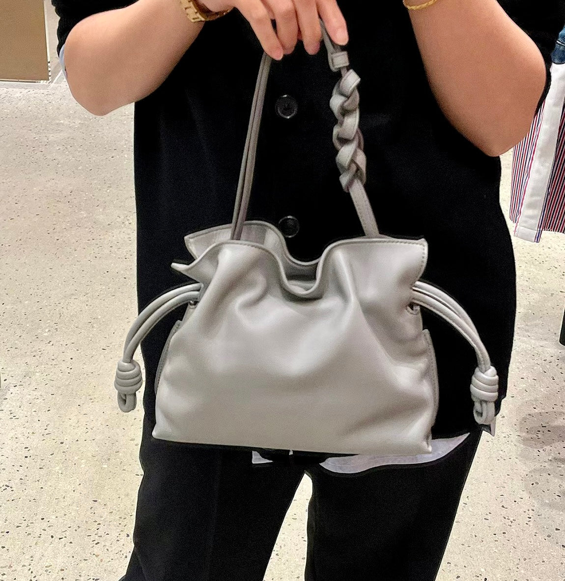 Loewe▪️Flamenco clutch Mini 福袋包/1650