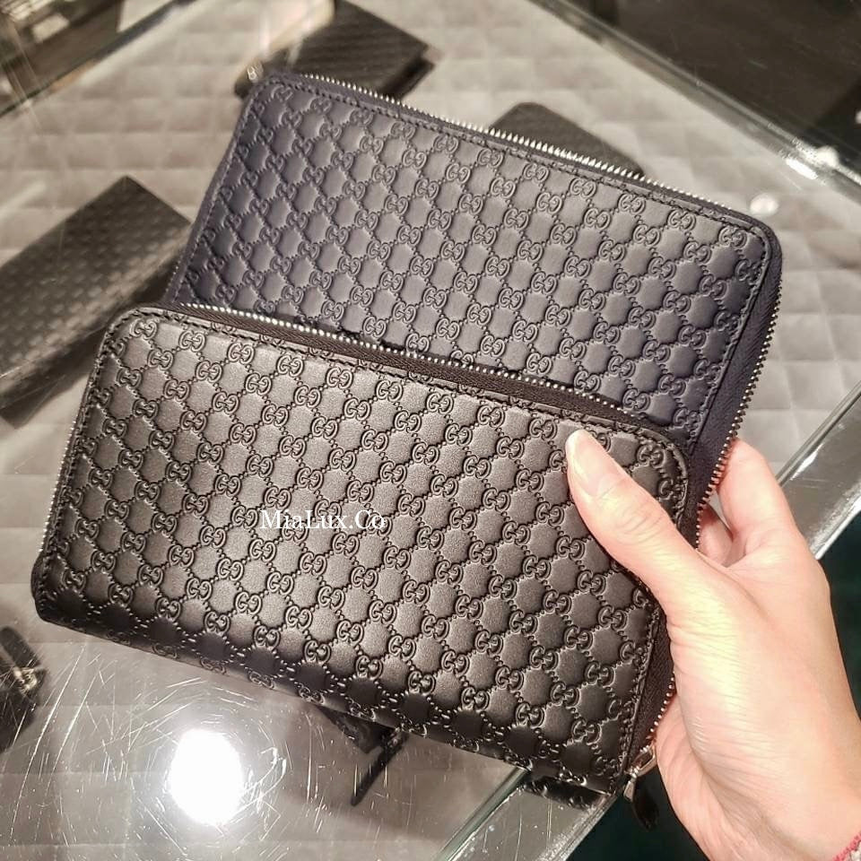 @Gucci Zippy  男生款壓紋拉鍊長夾/P265