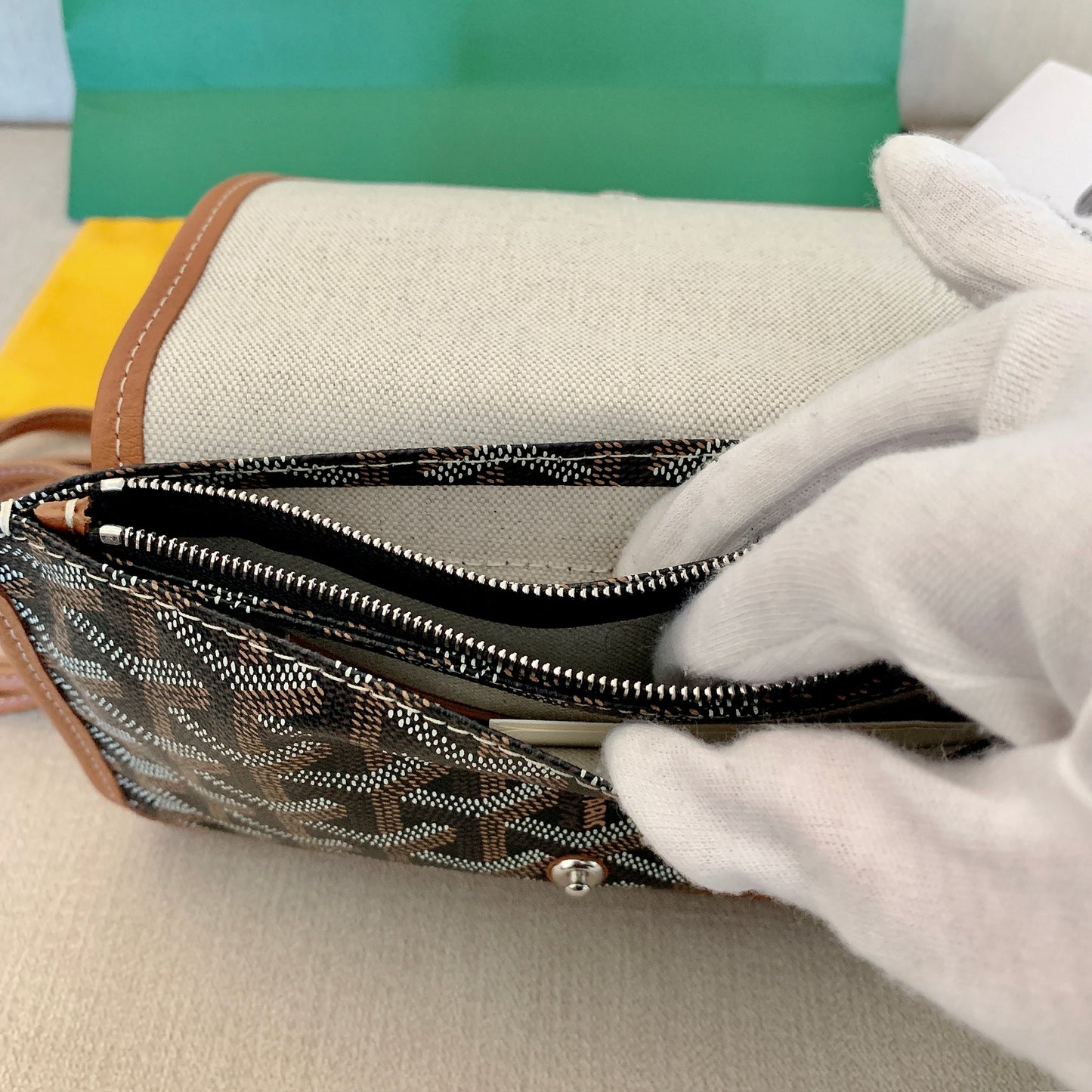 Goyard▪️Plumet Pocket Wallet 經典信封包/945 🉐45800🏷️