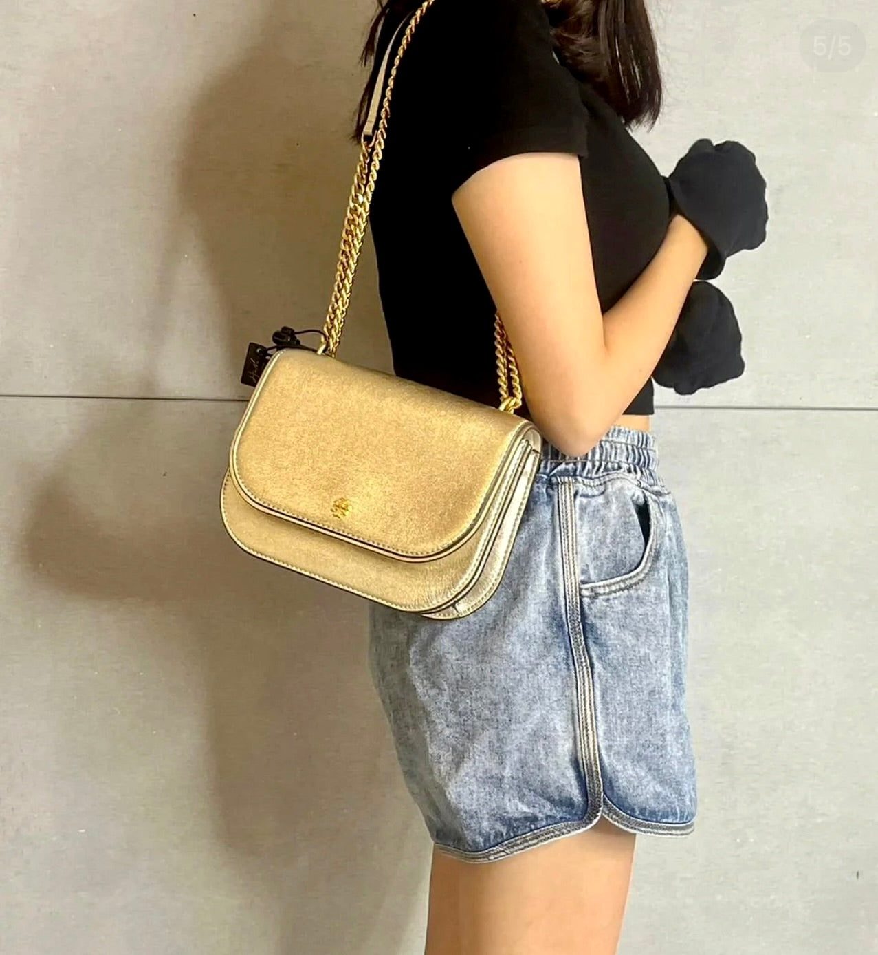@ToryBurch▪️Emerson E/W Flap 防刮皮掀蓋肩背包/P369