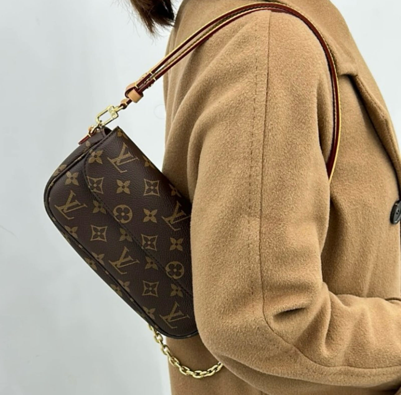 LV Ivy Wallet on Chain 爆款老花腋下包/1350✨🉐57700