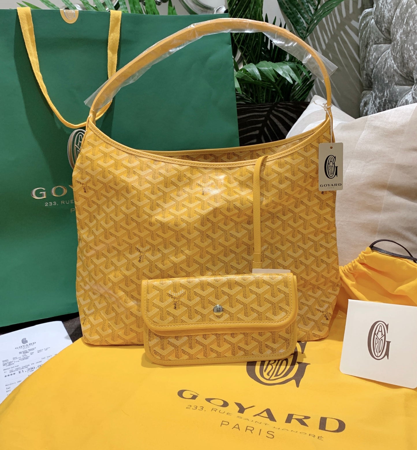 Goyard▪️Boheme Hobo 最火單肩包/1625E1850 🉐79800🏷️(長等款)