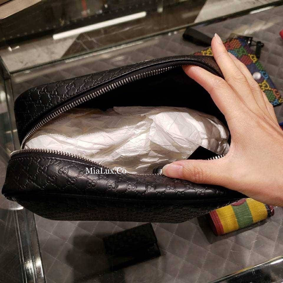 @Gucci Toiletry 男生款壓紋漱洗包/P270